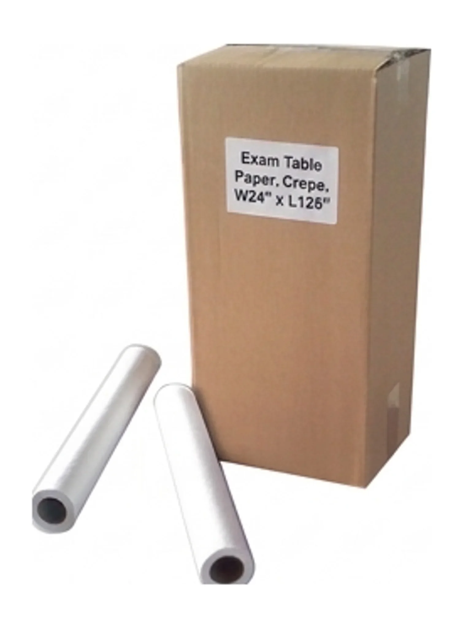 Exam Table Paper, Crepe, W24" x L125'