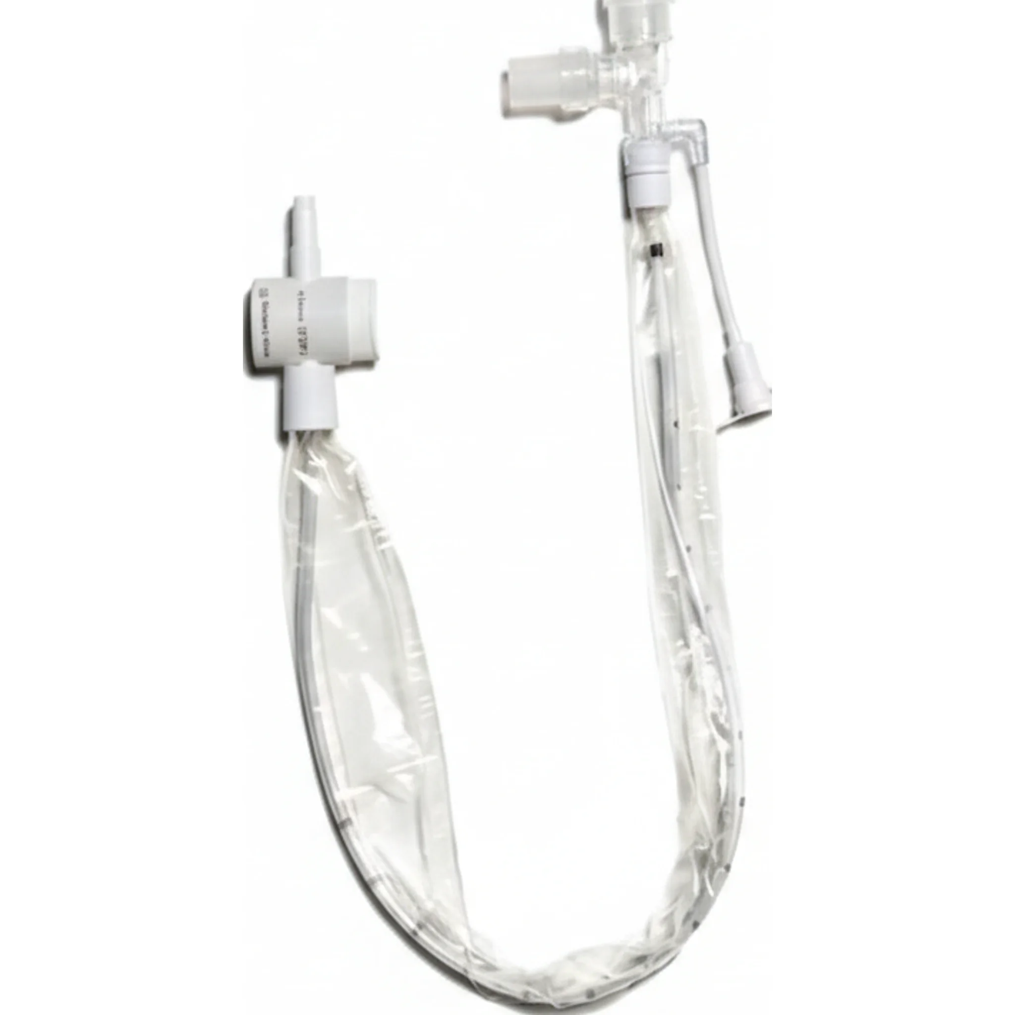 Closed Suction Catheter, Double Swivel Elbow, Tracheostomy Type, L30.5cm, OD 14Fr