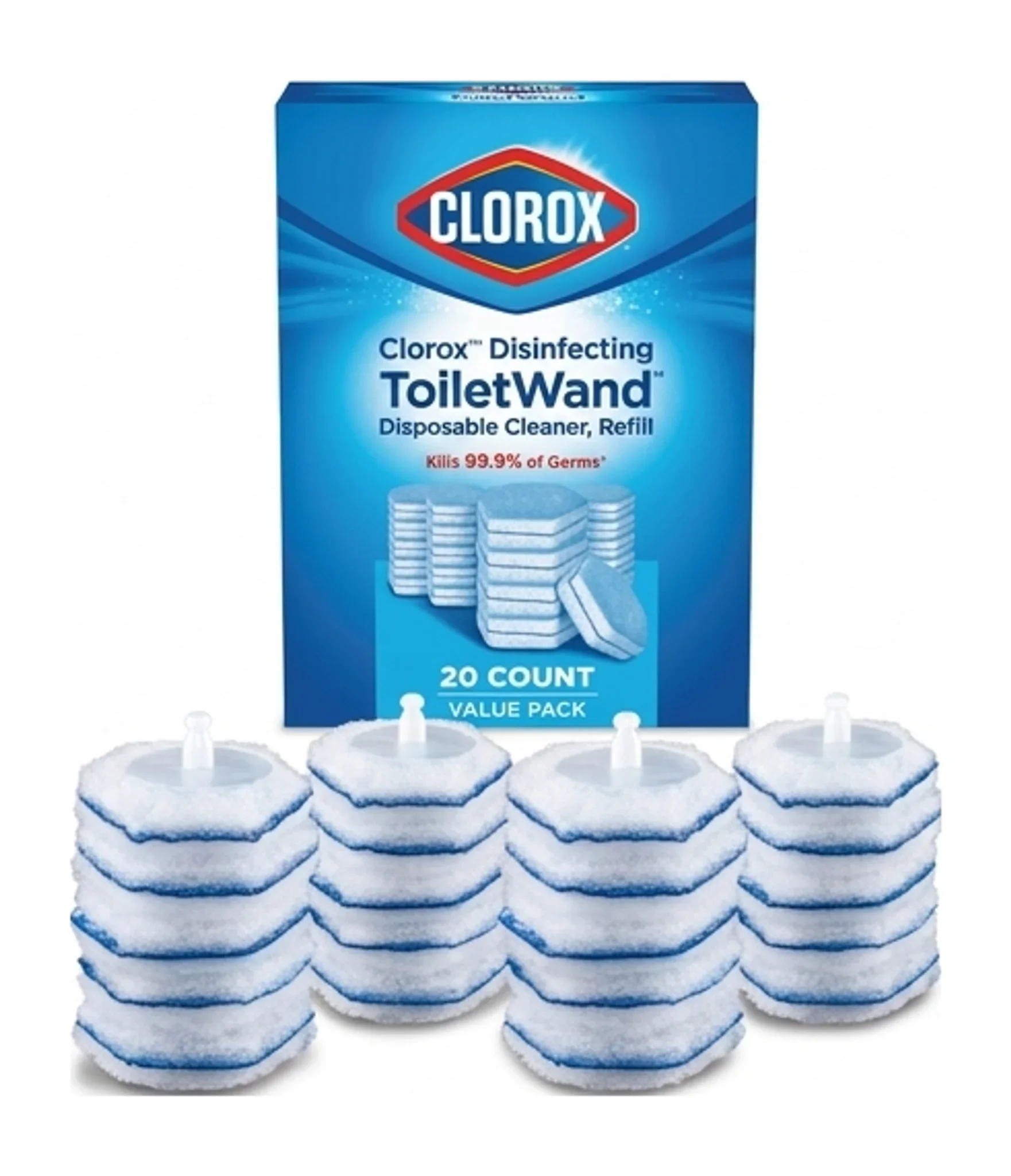 Clorox™ Disinfecting ToiletWand™ Disposable Cleaner, Refill