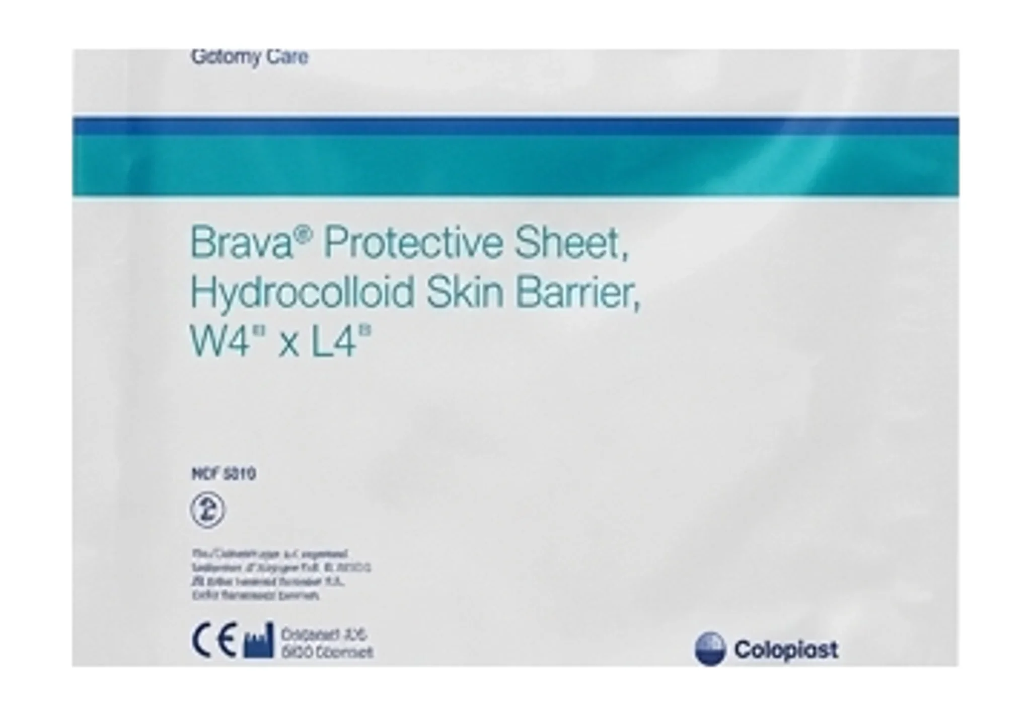 Brava® Protective Sheet, Hydrocolloid Skin Barrier, W4" x L4"