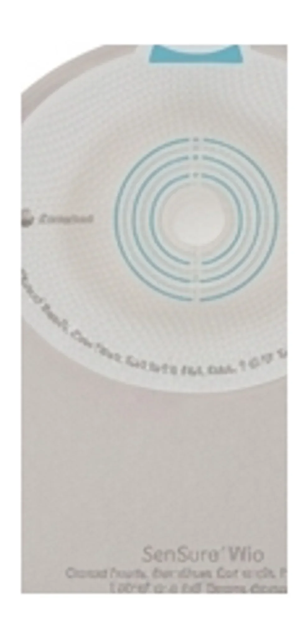 SenSura® Mio Closed Pouch, One-Piece, Cut-to-Fit, Flat, Maxi, 1-9/16" to 2-1/8" Stoma, Opaque