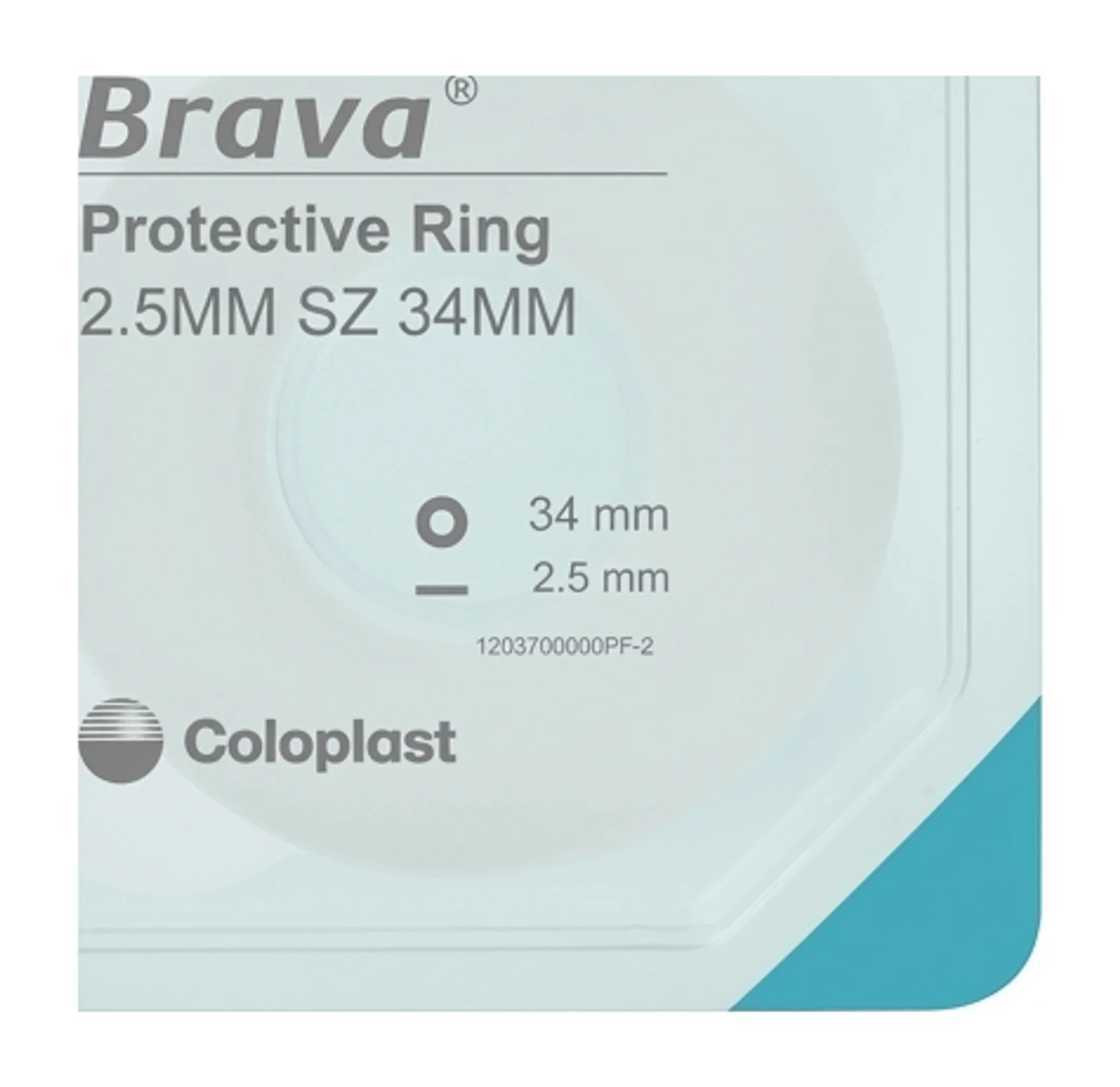 Brava® Protective Ring 2.5MM SZ 34MM