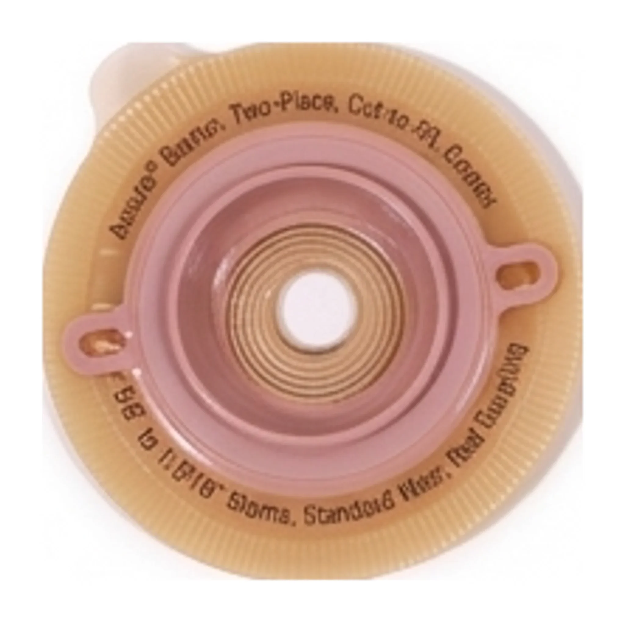 Assura® Barrier, Two-Piece, Cut-to-Fit, Convex, 5/8" to 1-5/16" Stoma, Standard Wear, Red Coupling