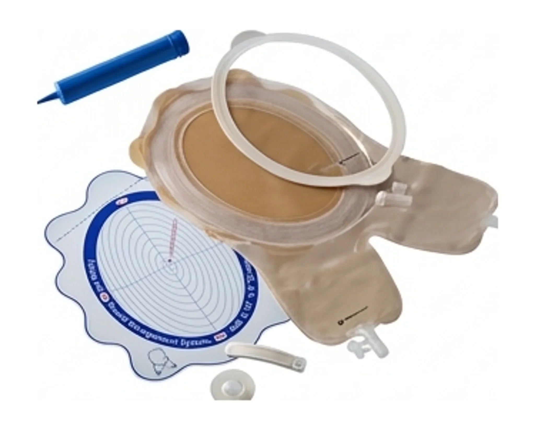Fistula and Wound Management System, Midi, 6-1/8" to 9" Stoma