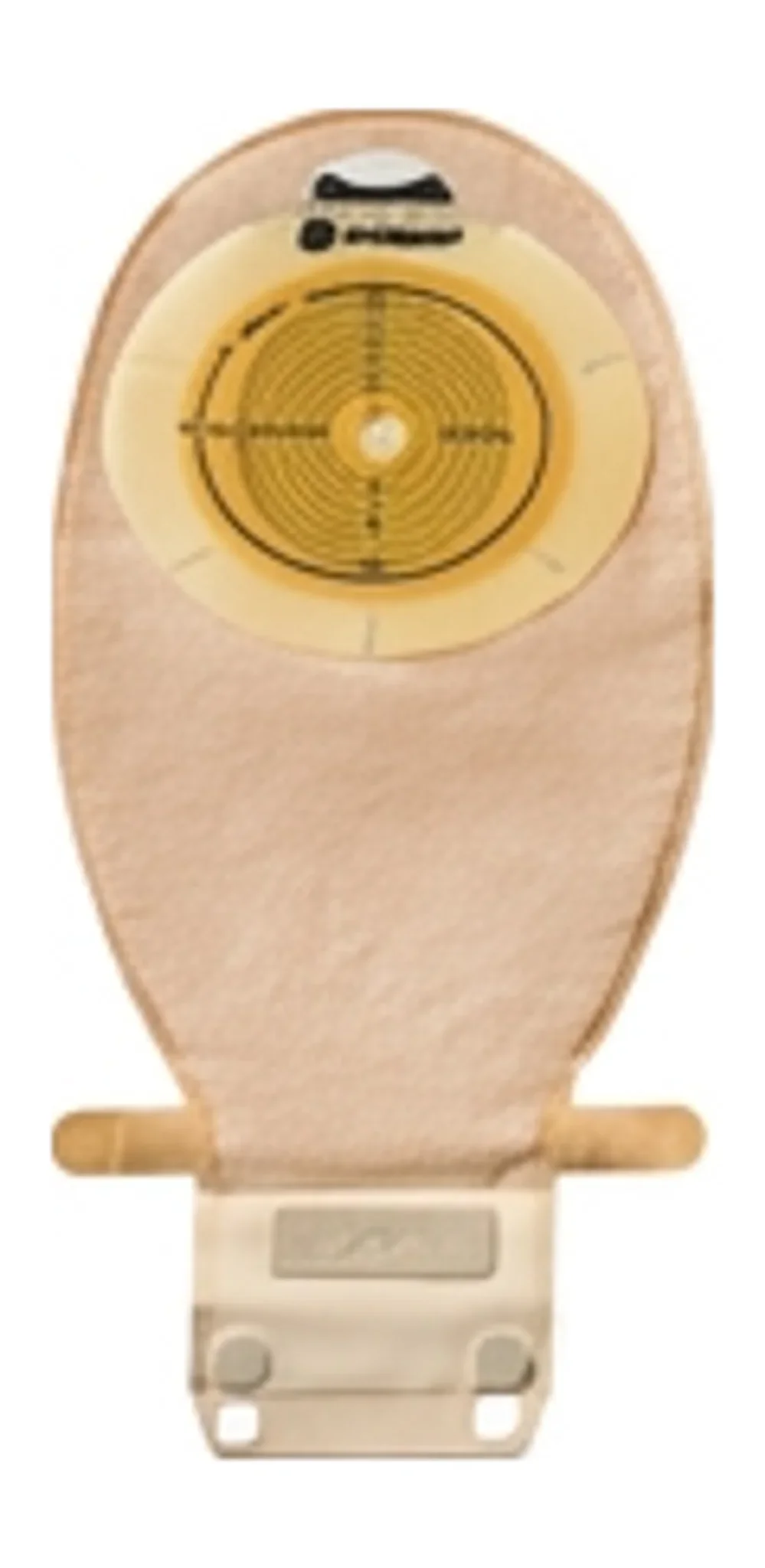 SenSura® Ostomy Pouch, One-Piece, Drainable; Pre-Cut, Convex Light, Filter, Maxi, Large, Opaque
