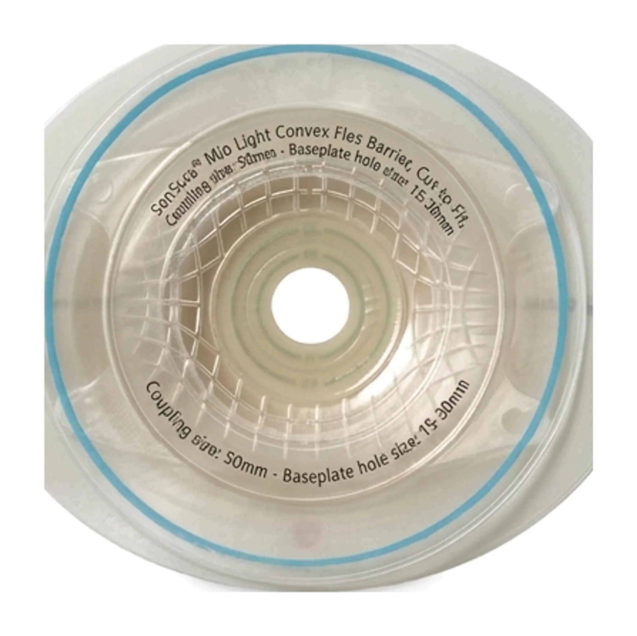 SenSura® Mio Light Convex Flex Barrier, Cut-to-Fit, Coupling size: 50mm - Baseplate hole size: 15-30mm