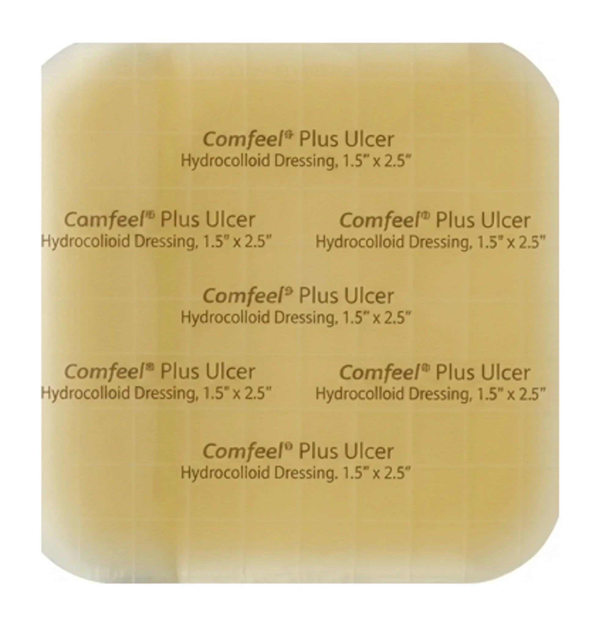 Comfeel® Plus Ulcer Hydrocolloid Dressing, 1.5" x 2.5"