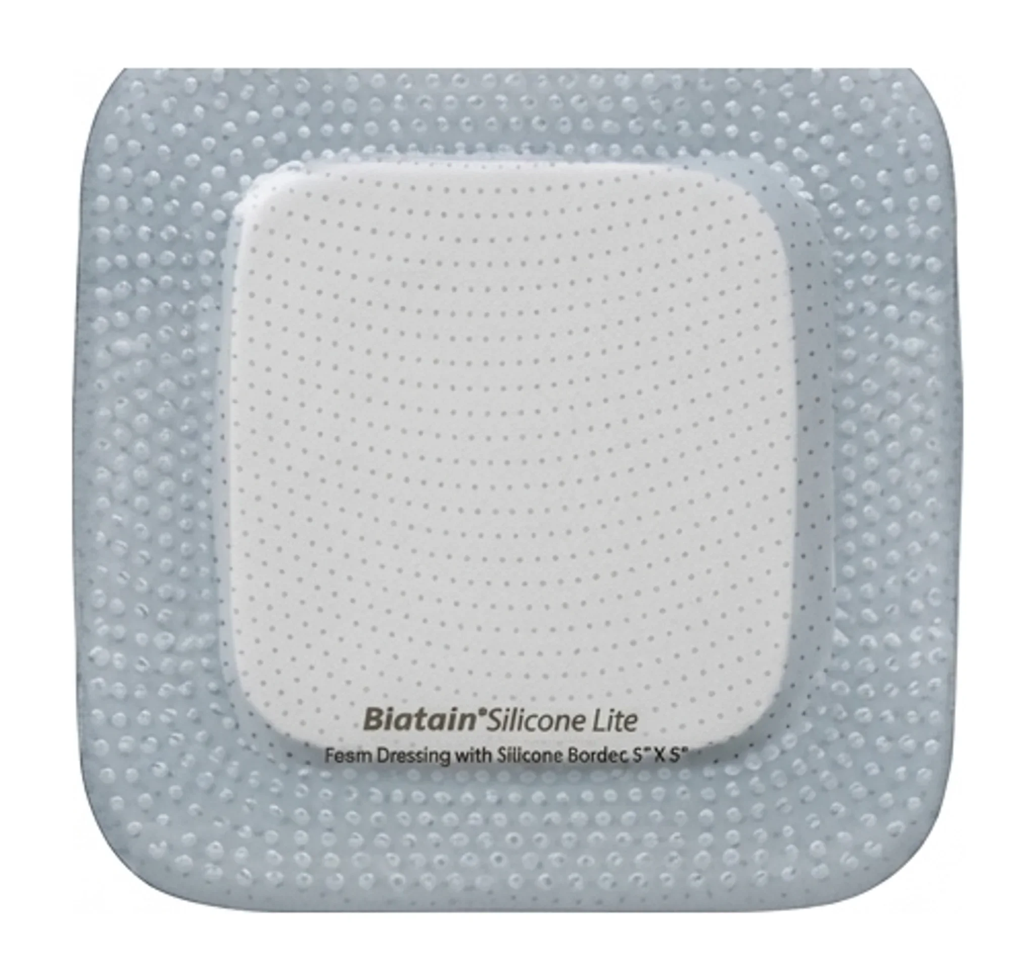 Biatain® Silicone Lite Foam Dressing with Silicone Border, 5" X 5"