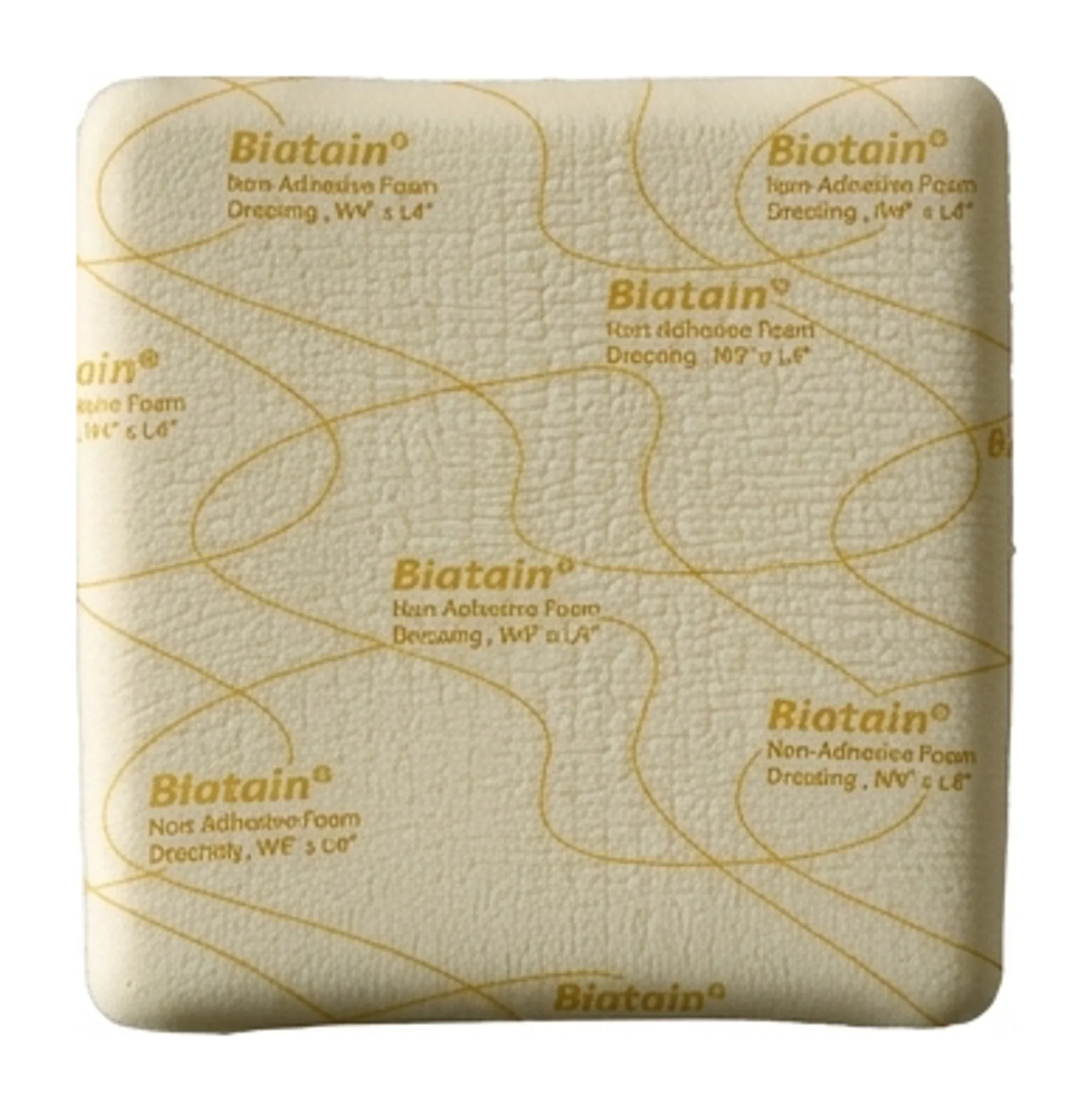 Biatain® Non-Adhesive Foam Dressing , W4" x L4"