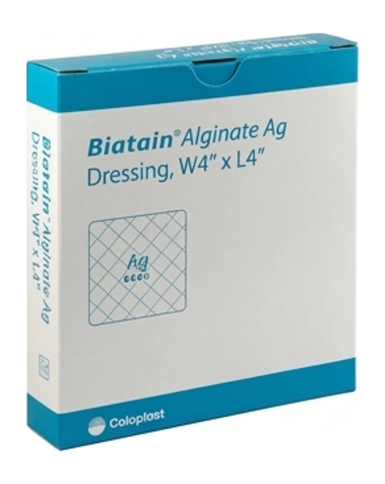 Biatain® Alginate Ag Dressing, W4" x L4"