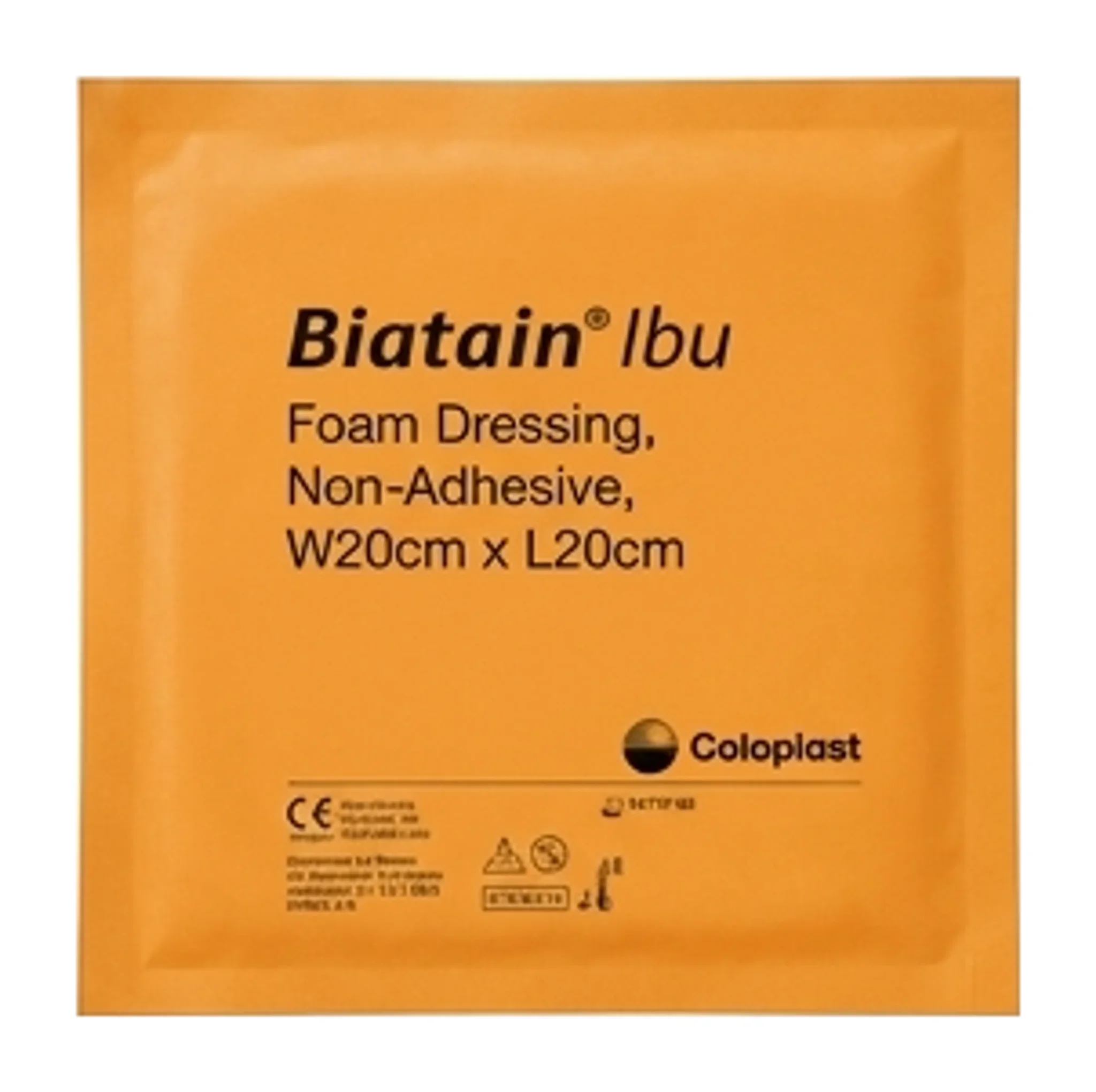 Biatain® Ibu Foam Dressing, Non-Adhesive, W20cm x L20cm