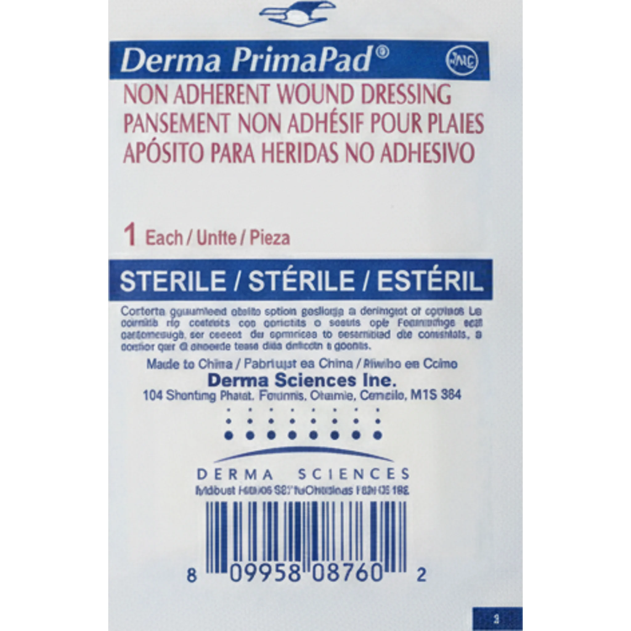 Primapad® Absorbent Pad, Sterile, W3" x L4"