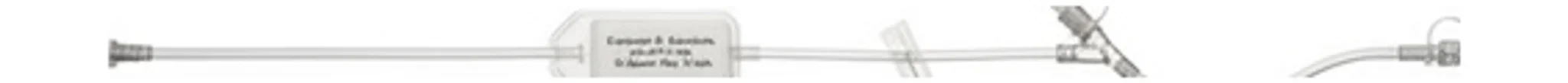Extension Set, Macrobore, Clave™ Y-Site, 1.2 Micron Filter, 15 Inch