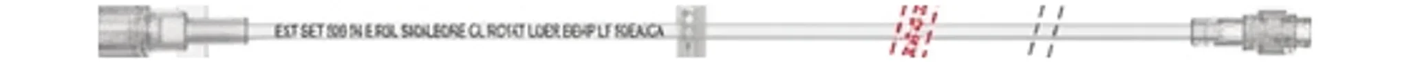 EXT SET 300 IN 8.5ML SMALBORE CL ROTAT LUER DEHP LF 50EA/CA