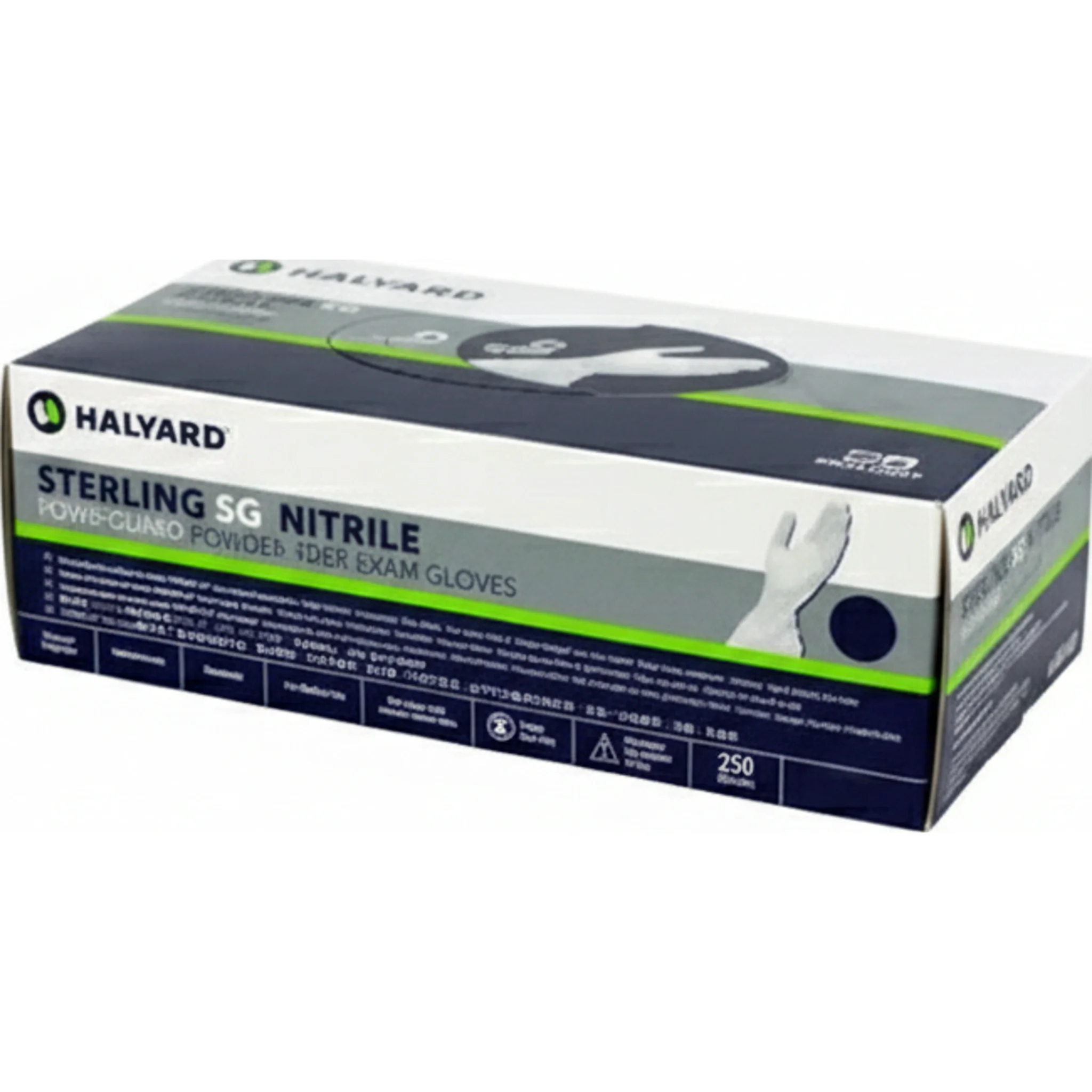 STERLING™ SG Sensi-Guard Exam Glove, Nitrile, XS, 9.5" Single