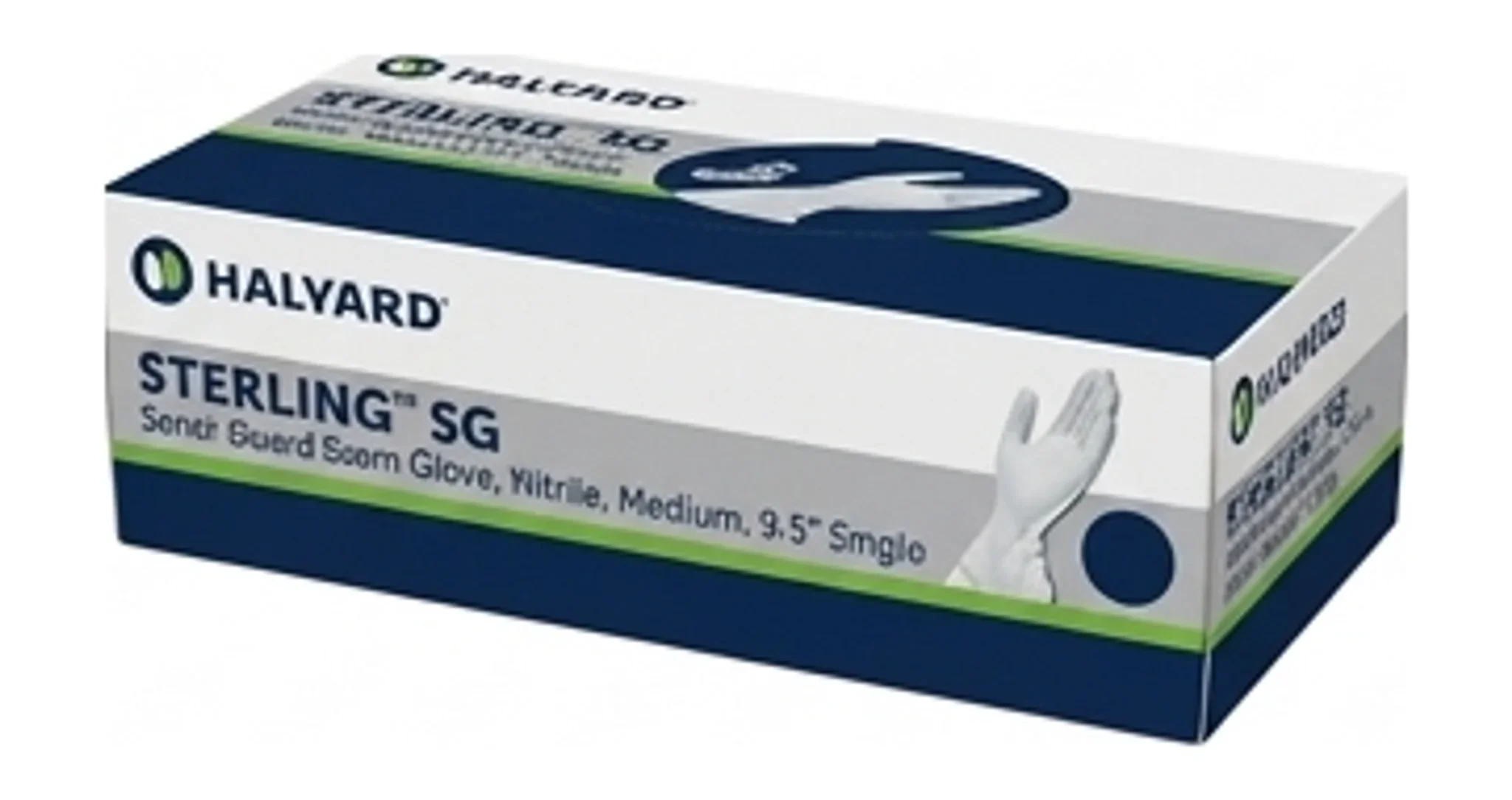 STERLING™ SG Sensi-Guard Exam Glove, Nitrile, Medium, 9.5" Single