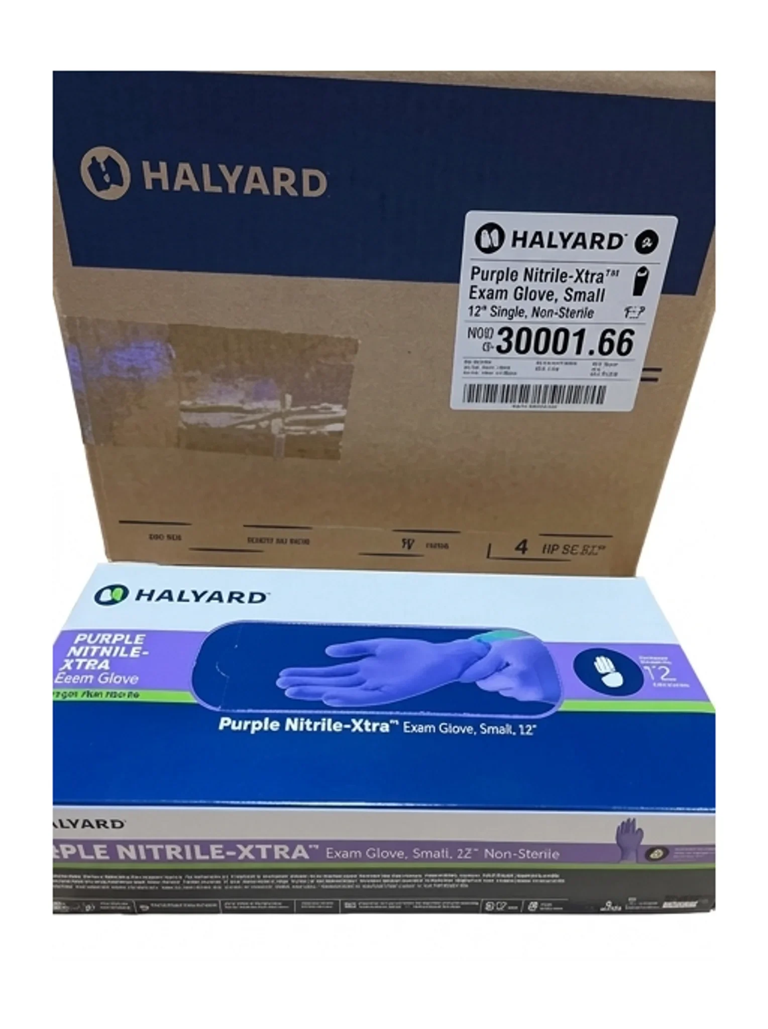 Purple Nitrile-Xtra™ Exam Glove, Small, 12" Single, Non-Sterile