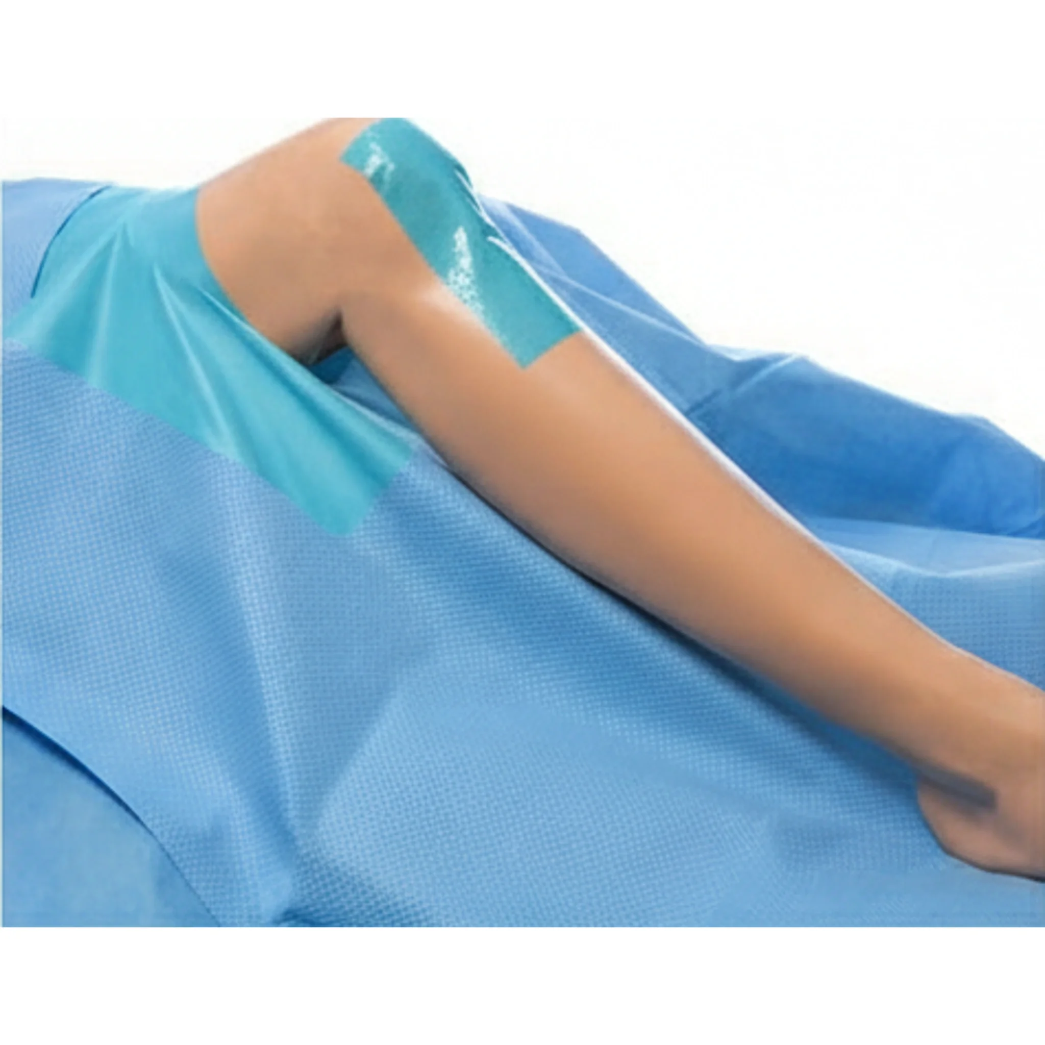 Surgical Drape, Lower Extremity, W108" x L124" 2.5" Circular Fenestration