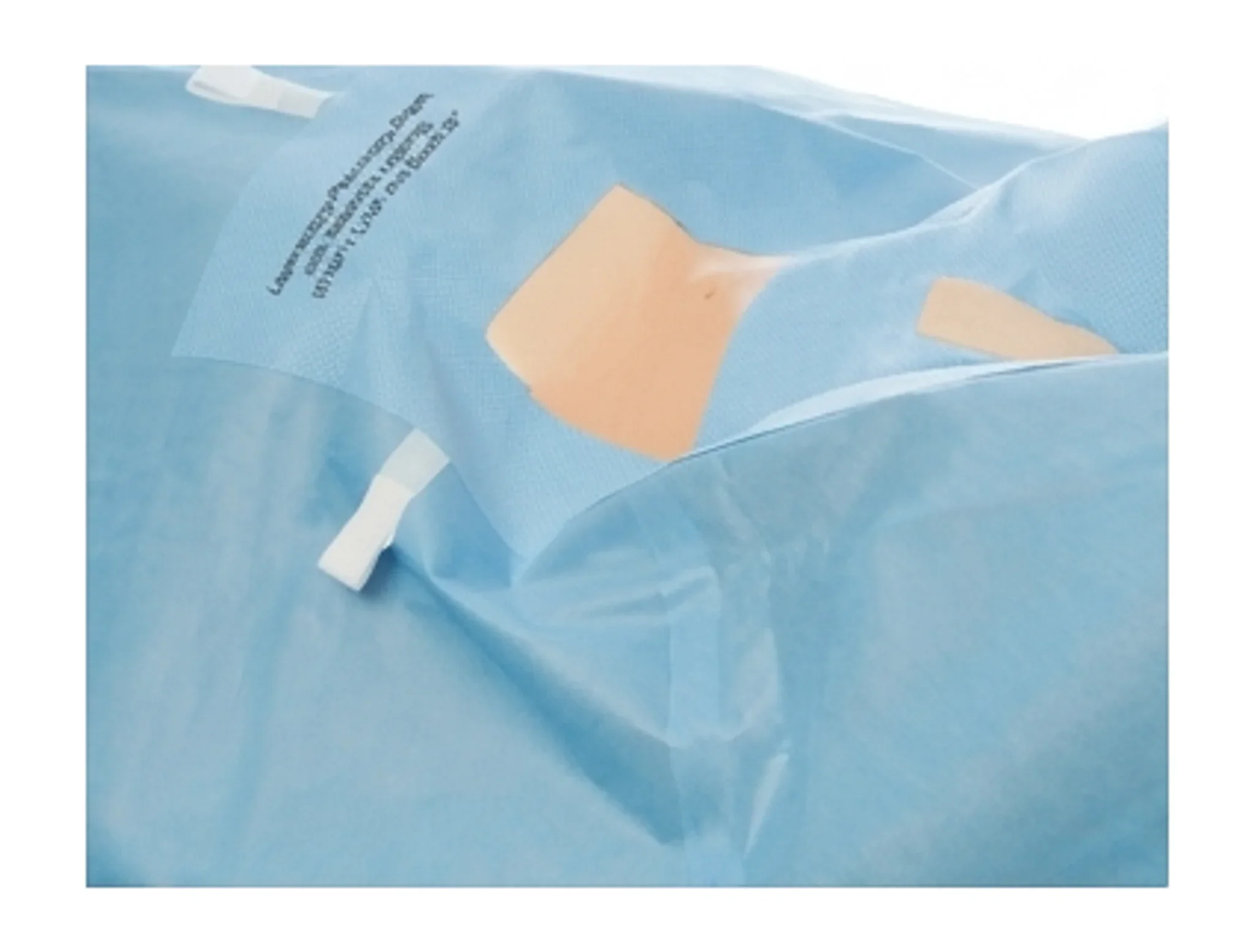 Laparoscopy/Pelviscopy Drape, with Separate Leggings, W104" x L104" Arm Board 35"