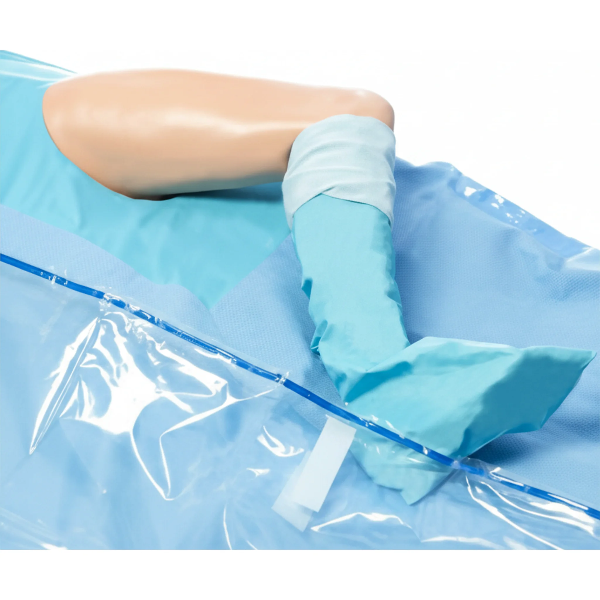 ORTHOARTS™ Surgical Drape, Hip, W223cm x L320cm, Fenestrated W21cm x L17cm
