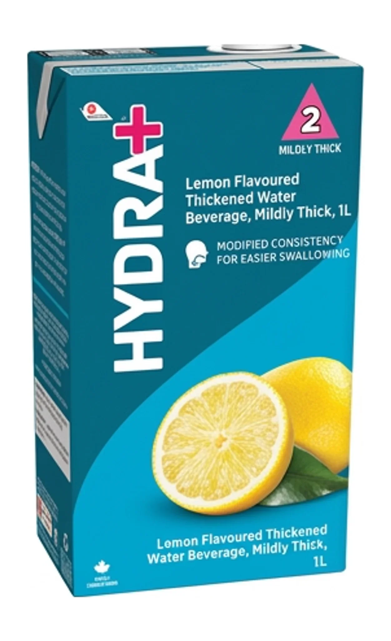 Lemon Flavoured Thickened Water Beverage, Mildly Thick, 1L