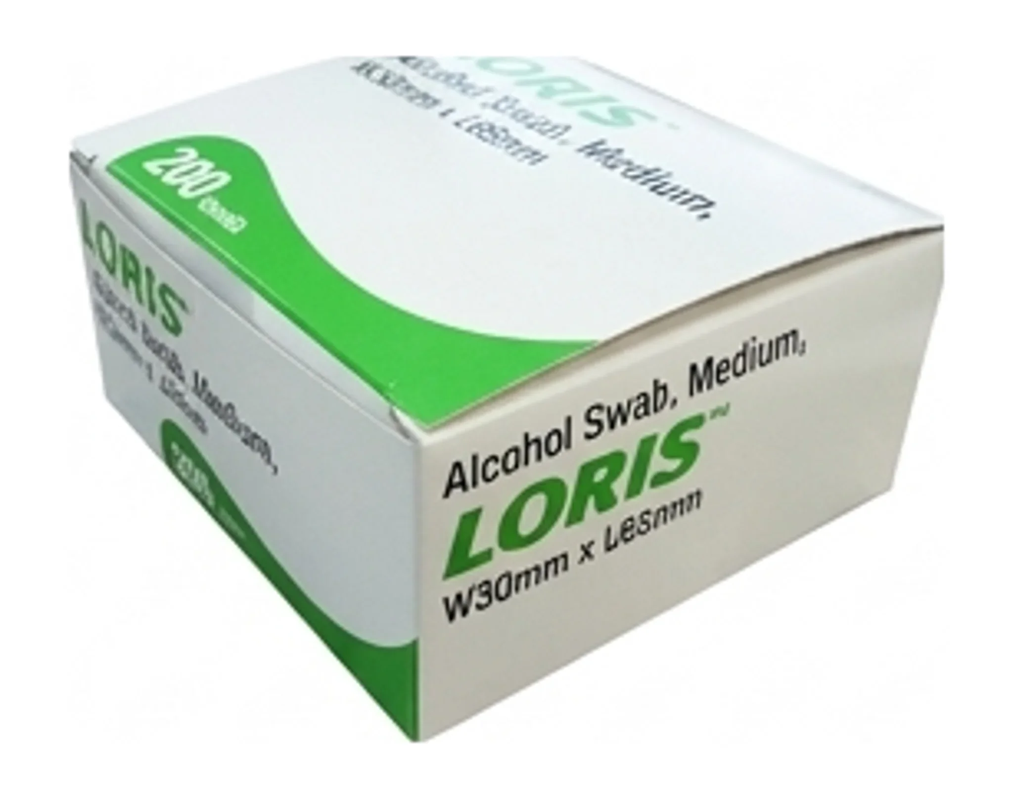 LORIS™ Alcohol Swab, Medium, W30mm x L65mm