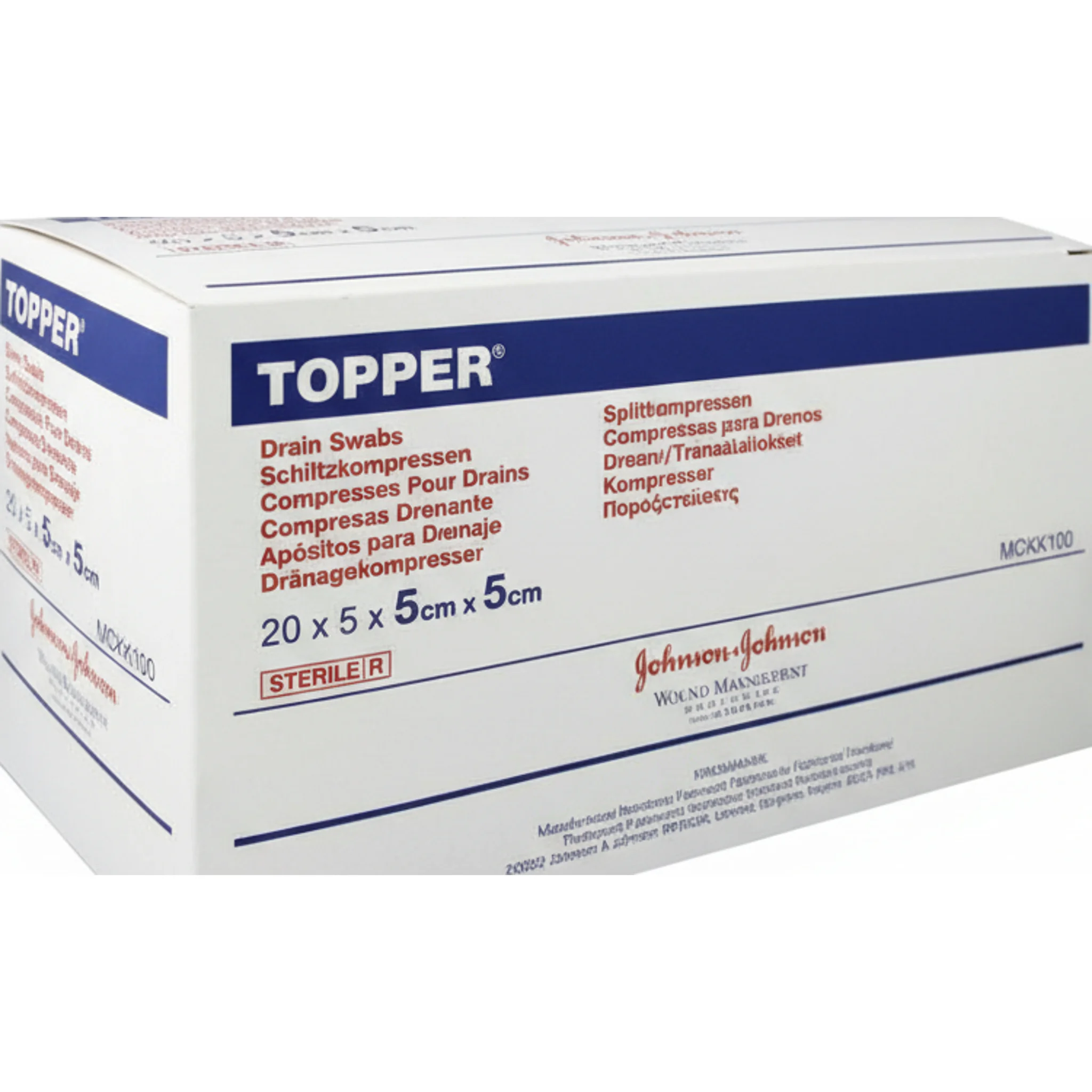 Topper™ Drain Swabs, Sterile