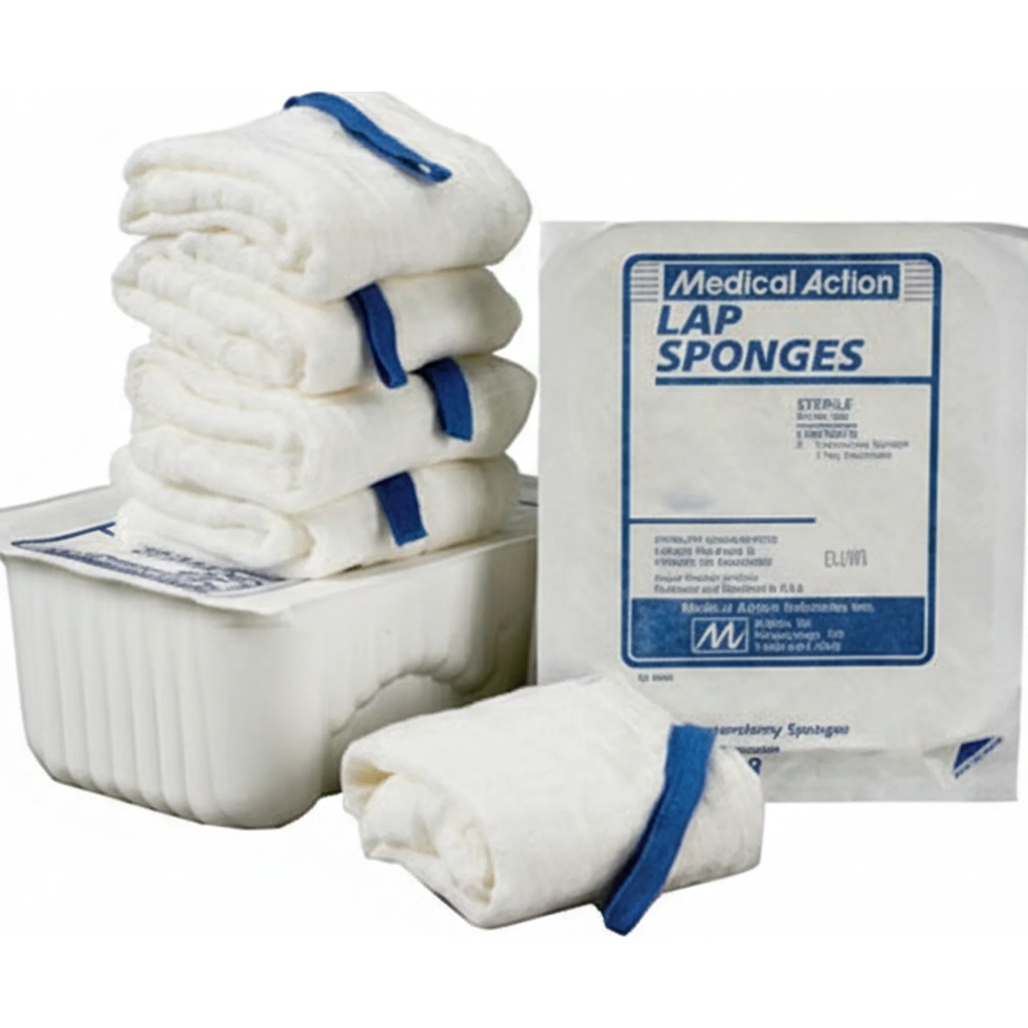 Laparotomy Sponge, Pre-Washed, W12" x L12" , White