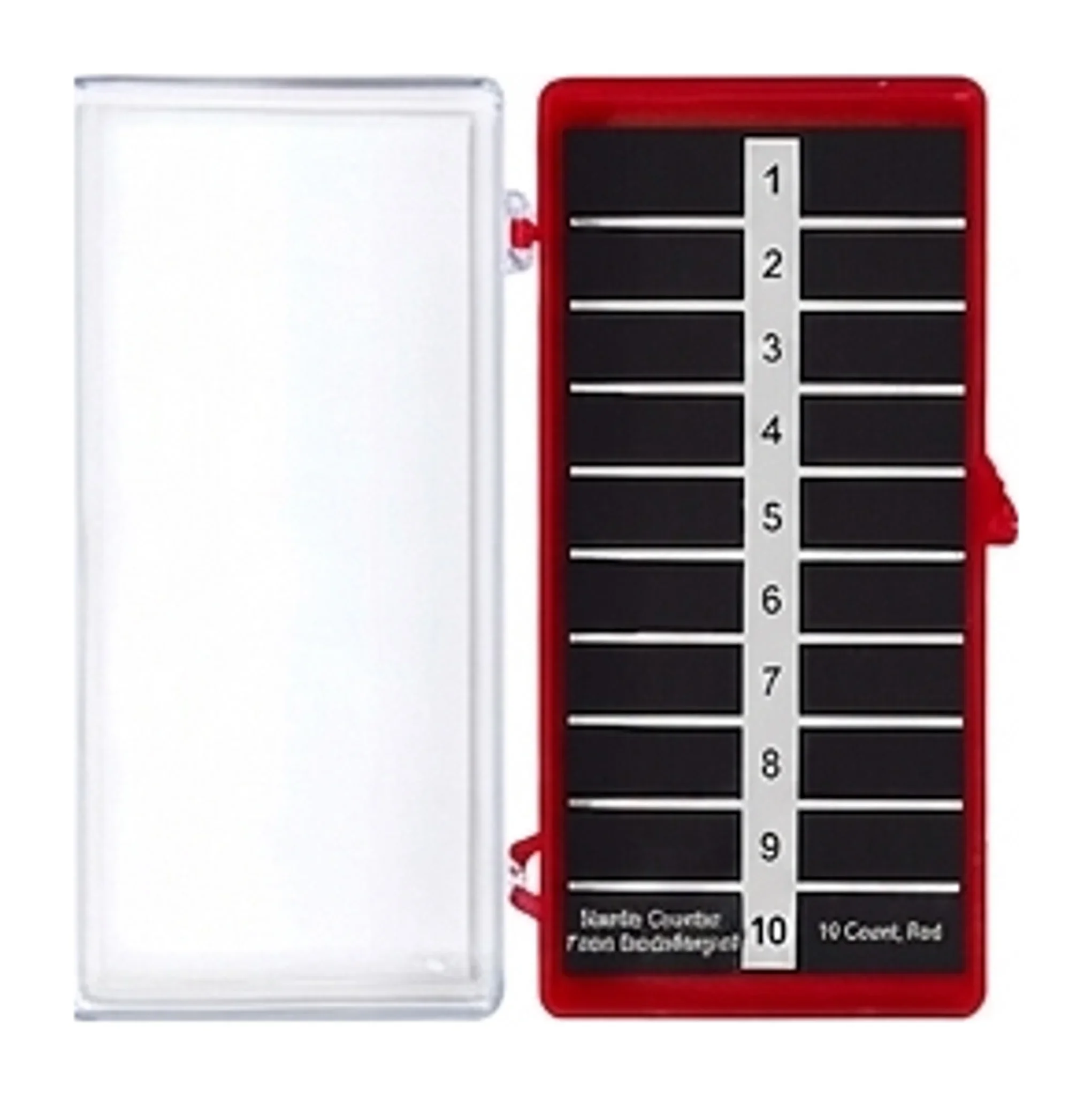 Needle Counter, Foam Block/Magnet, 10 Count, Red