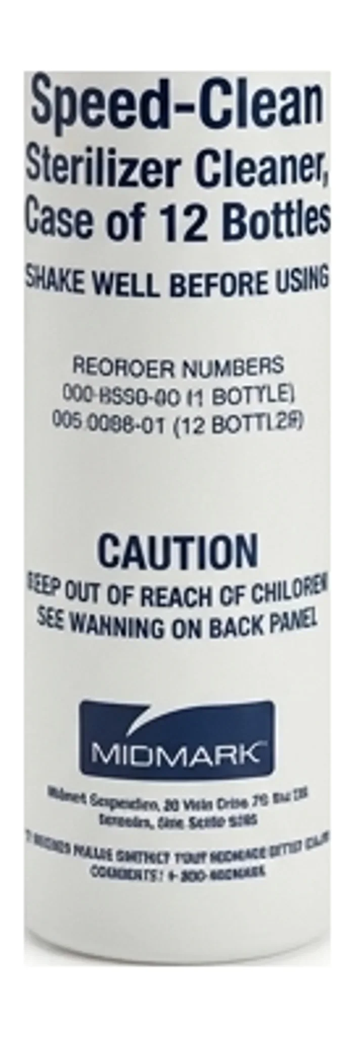 Speed-Clean Sterilizer Cleaner, Case of 12 Bottles