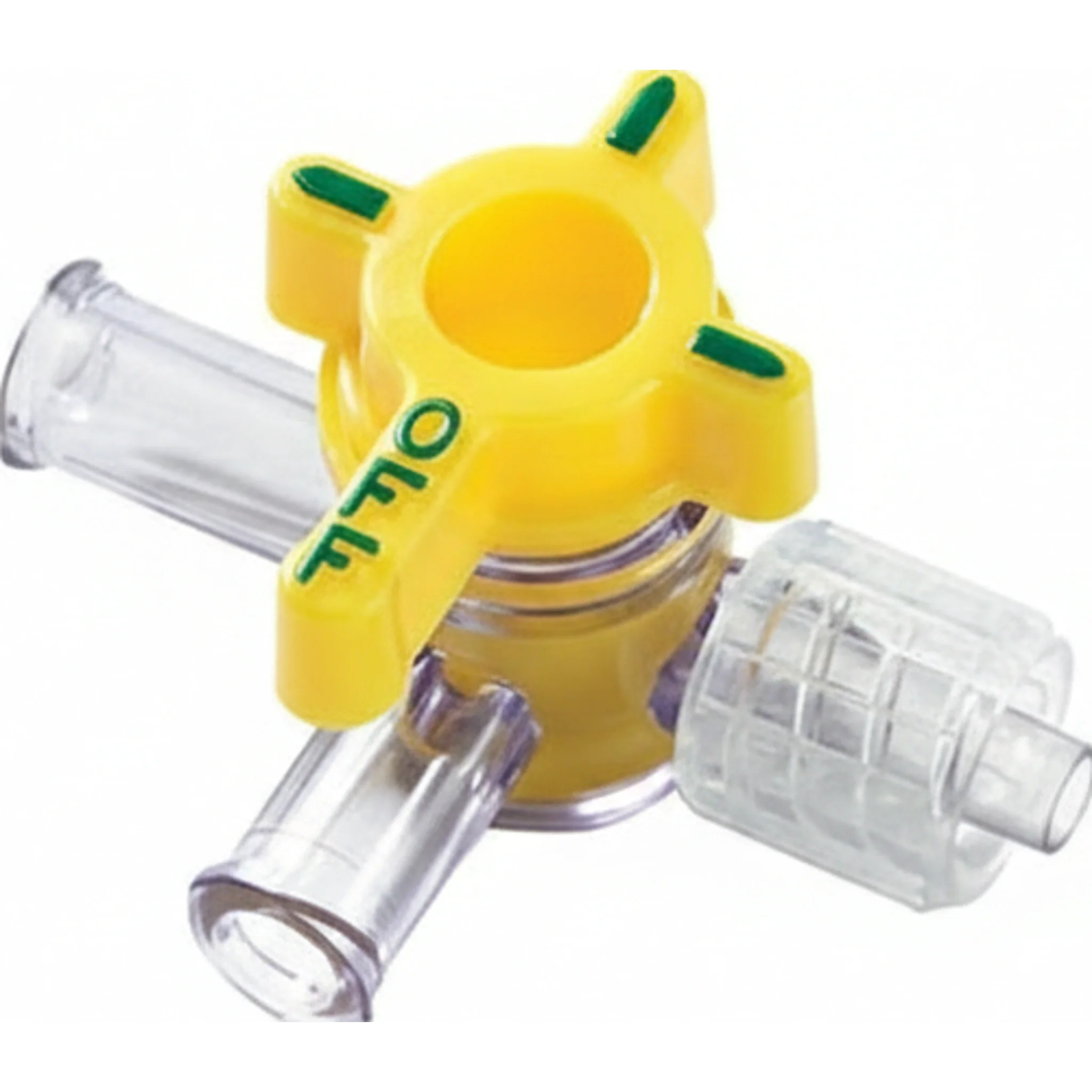 HI-FLO™ Intravenous Stopcock, Large Bore, 3-Way, ID 9Fr