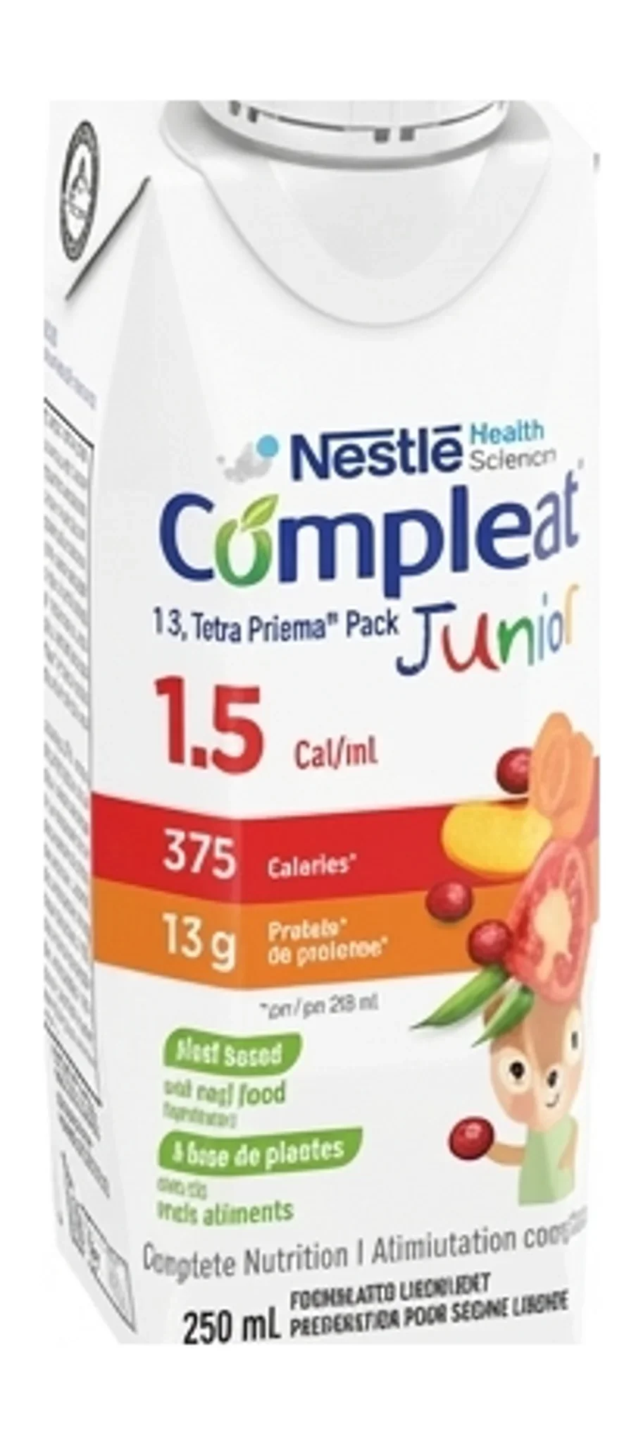 Compleat® Junior 1.5, Tetra Prisma® Pack, 250mL