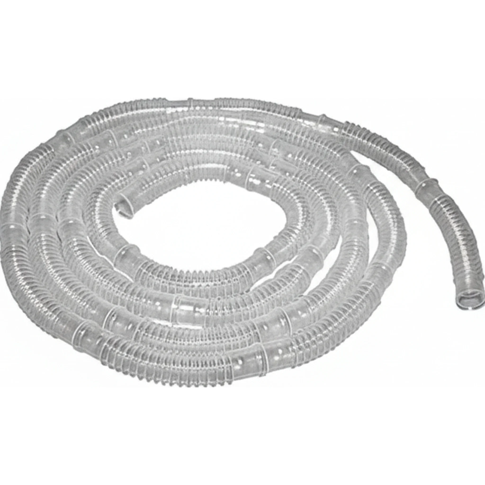 AirLife™ Corrugated Clear Tubing, Segmented Every 6", Flat Pack in Dispenser Box, 100'
