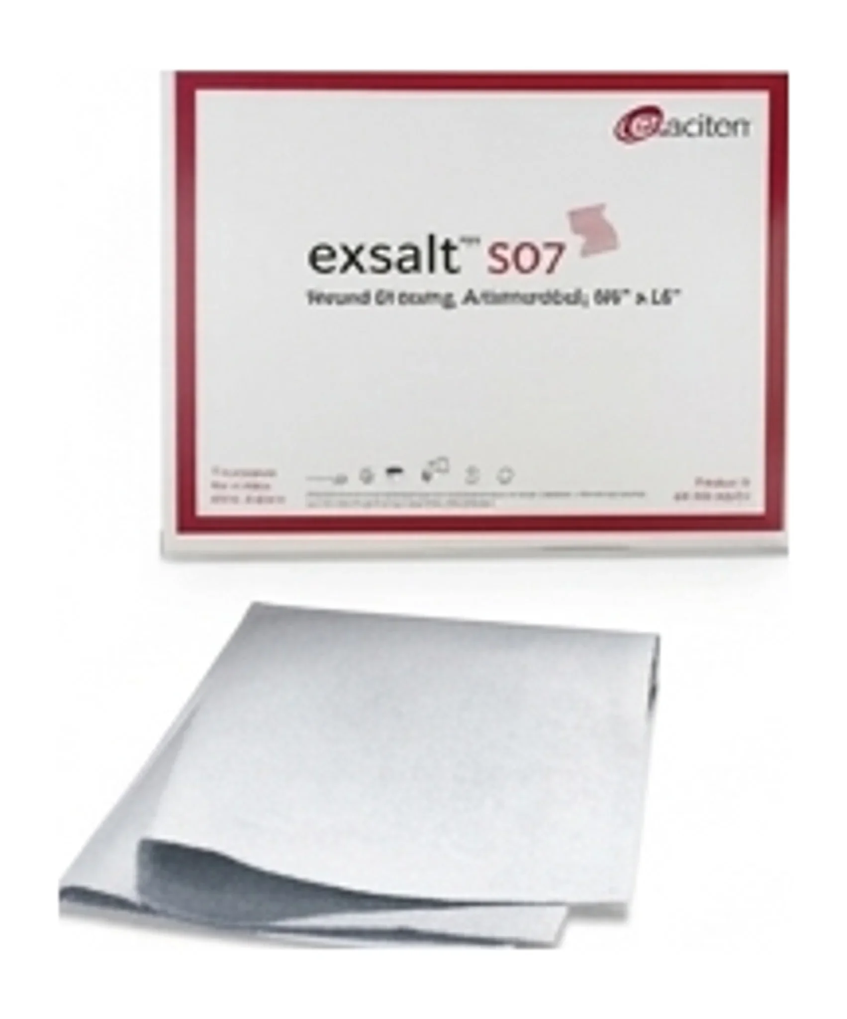 exsalt™ SD7 Wound Dressing, Antimicrobial, W6" x L6"