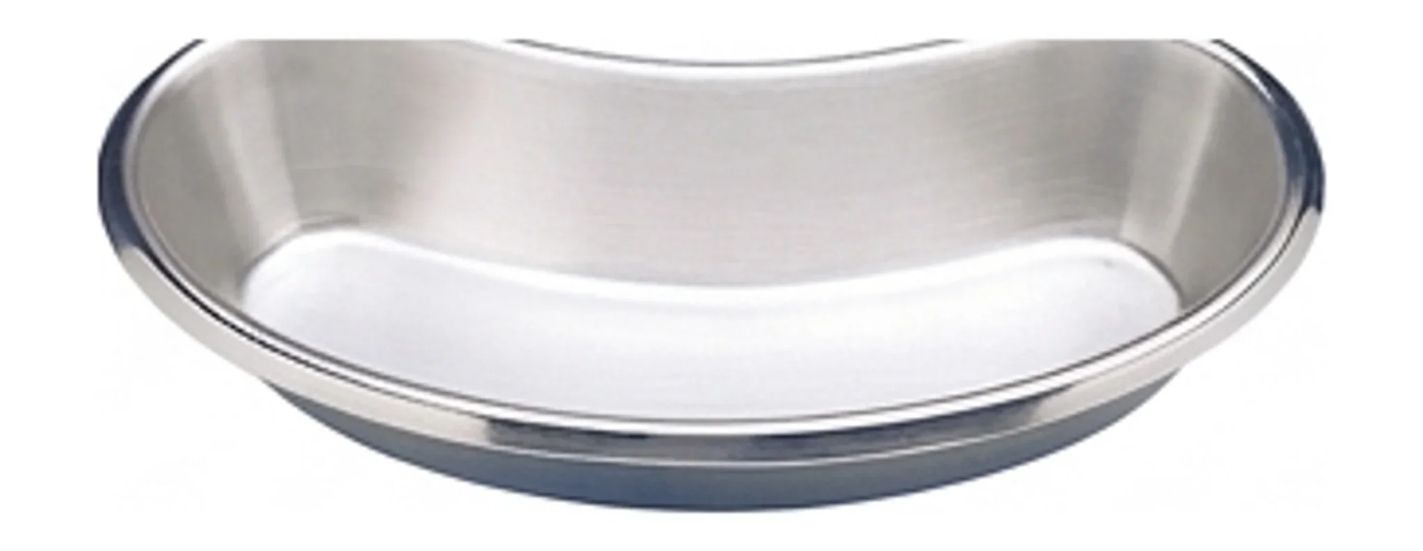 Emesis Basin, Stainless Steel, W5-1/2" x L12" x H2-3/8" 50 oz