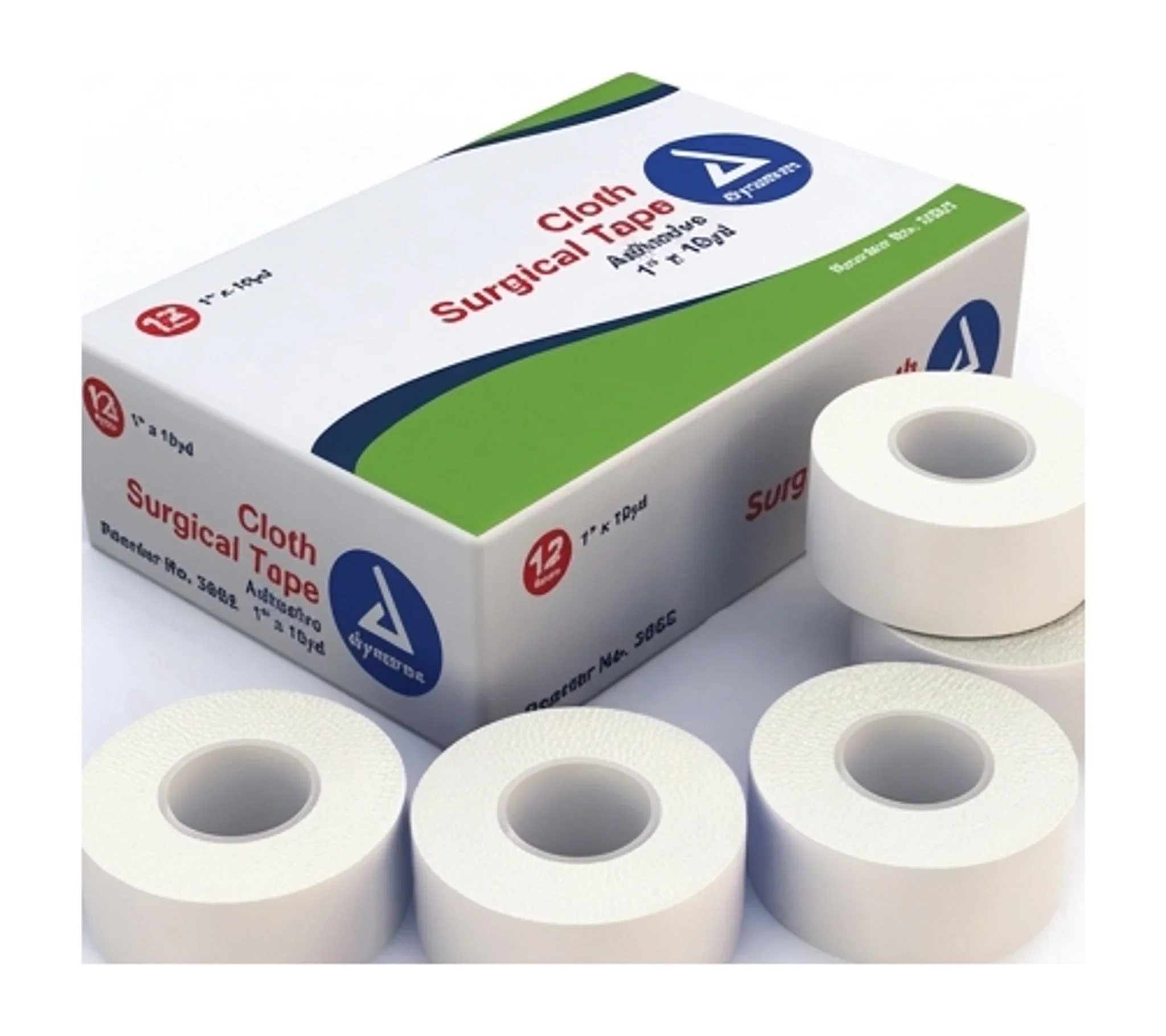 Cloth Surgical Tape, Adhesive, 1" x 10yd