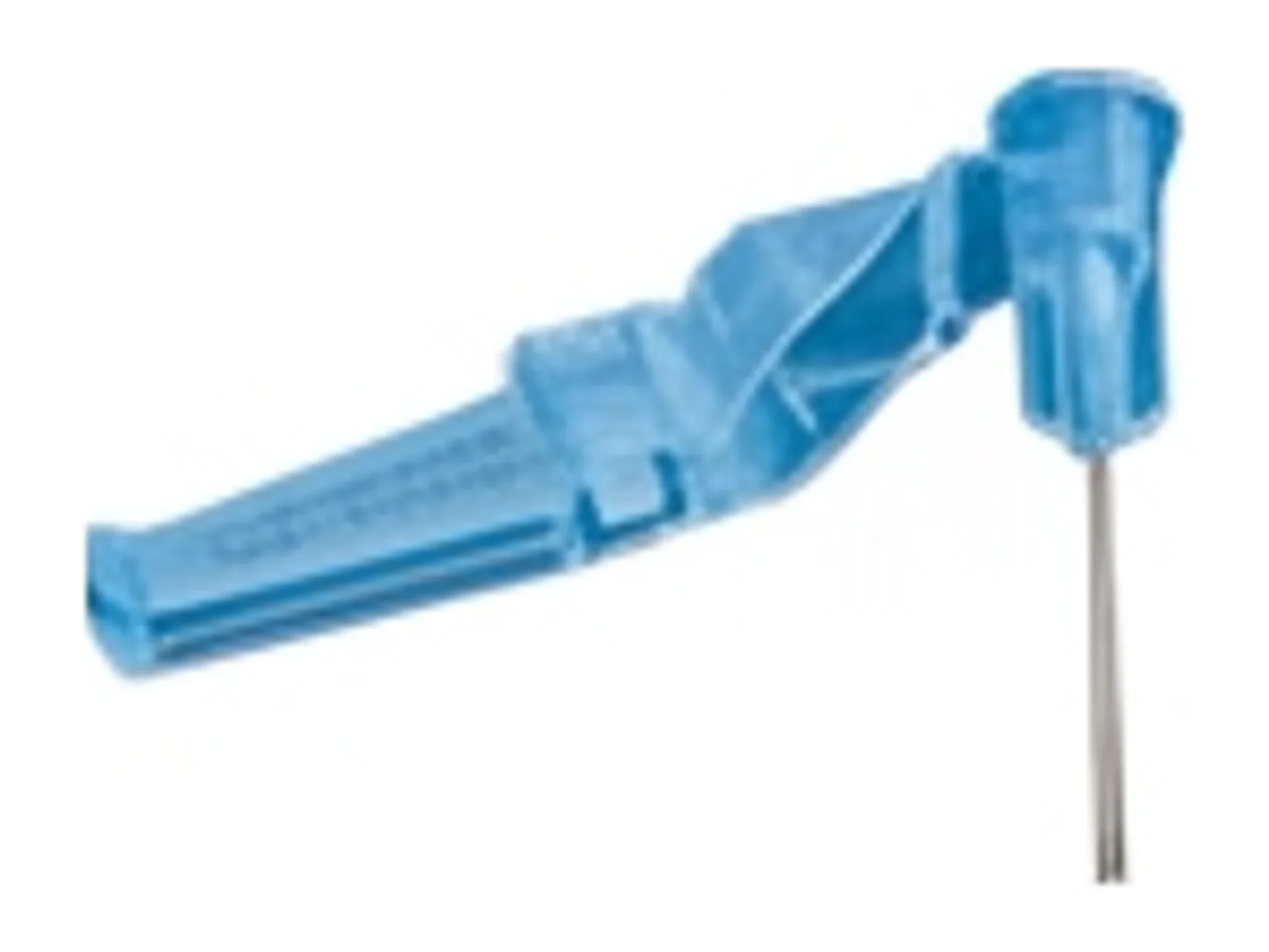 Jelco® Hypodermic Needle-Pro® EDGE™ Safety Device, L1" ODSEC 23GA Needle, Blue