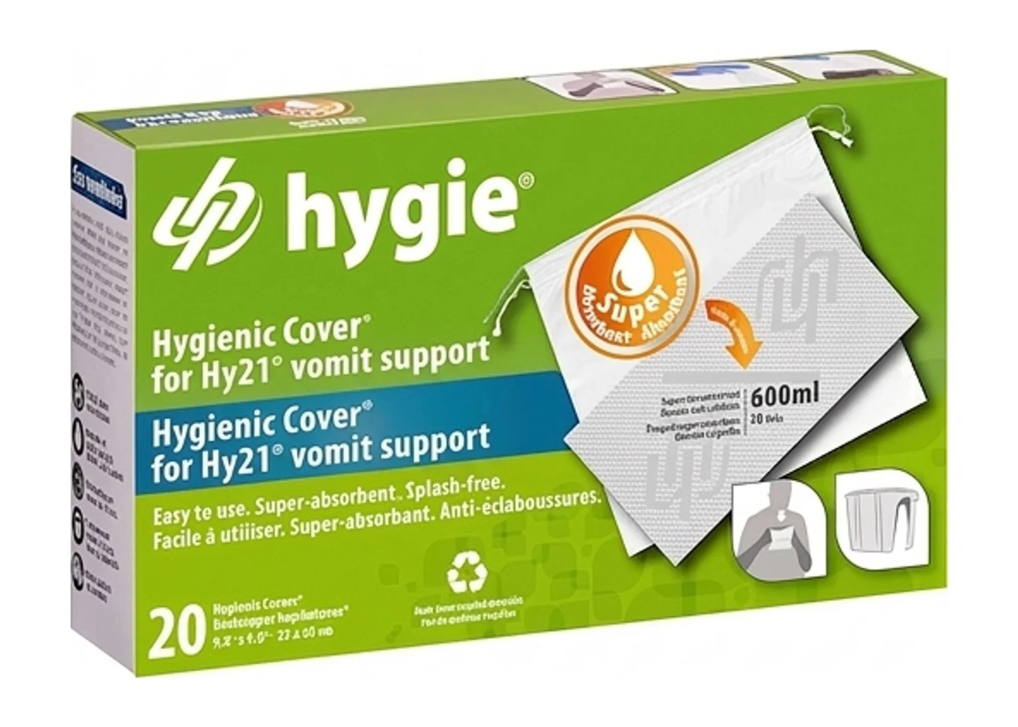 Hygienic Cover® for Hy21® vomit support