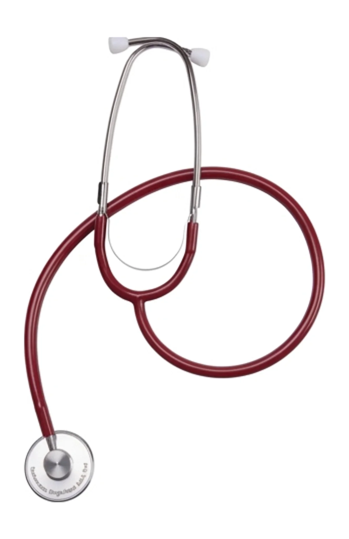 Stethoscope, Single-Head, Adult, Red