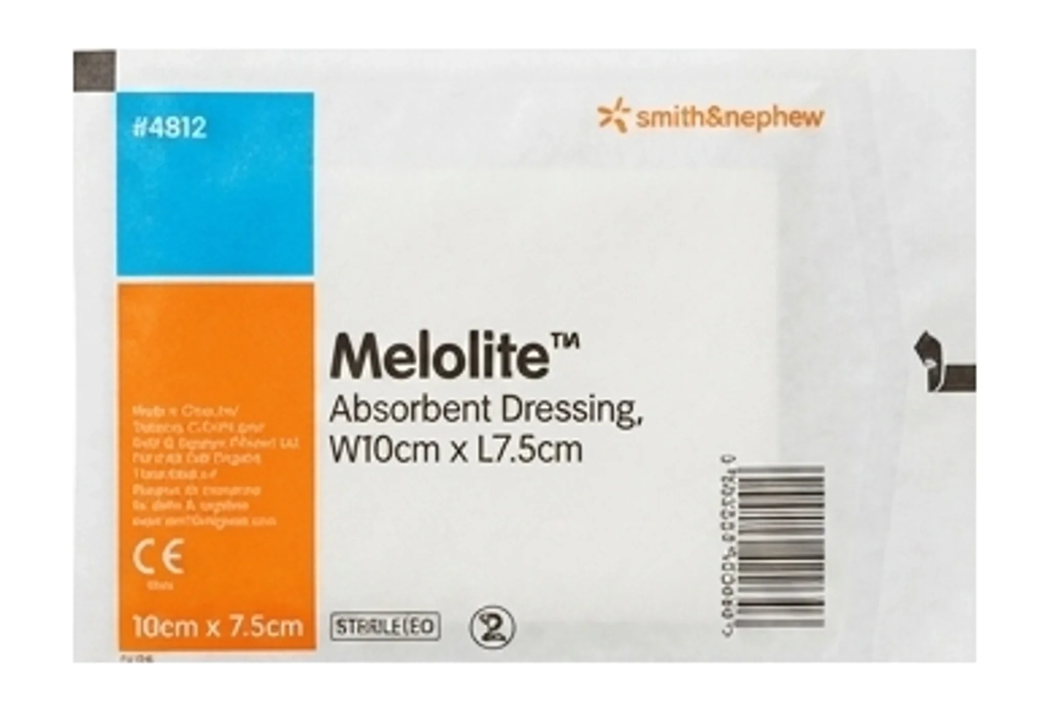 Melolite™ Absorbent Dressing, W10cm x L7.5cm