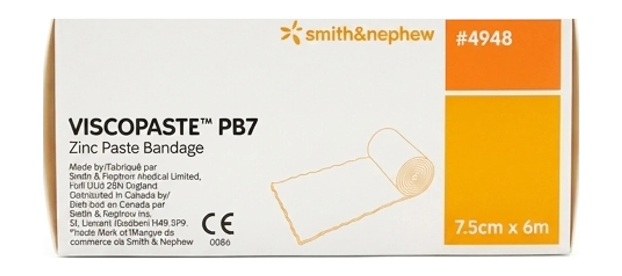 VISCOPASTE™ PB7 Zinc Paste Bandage