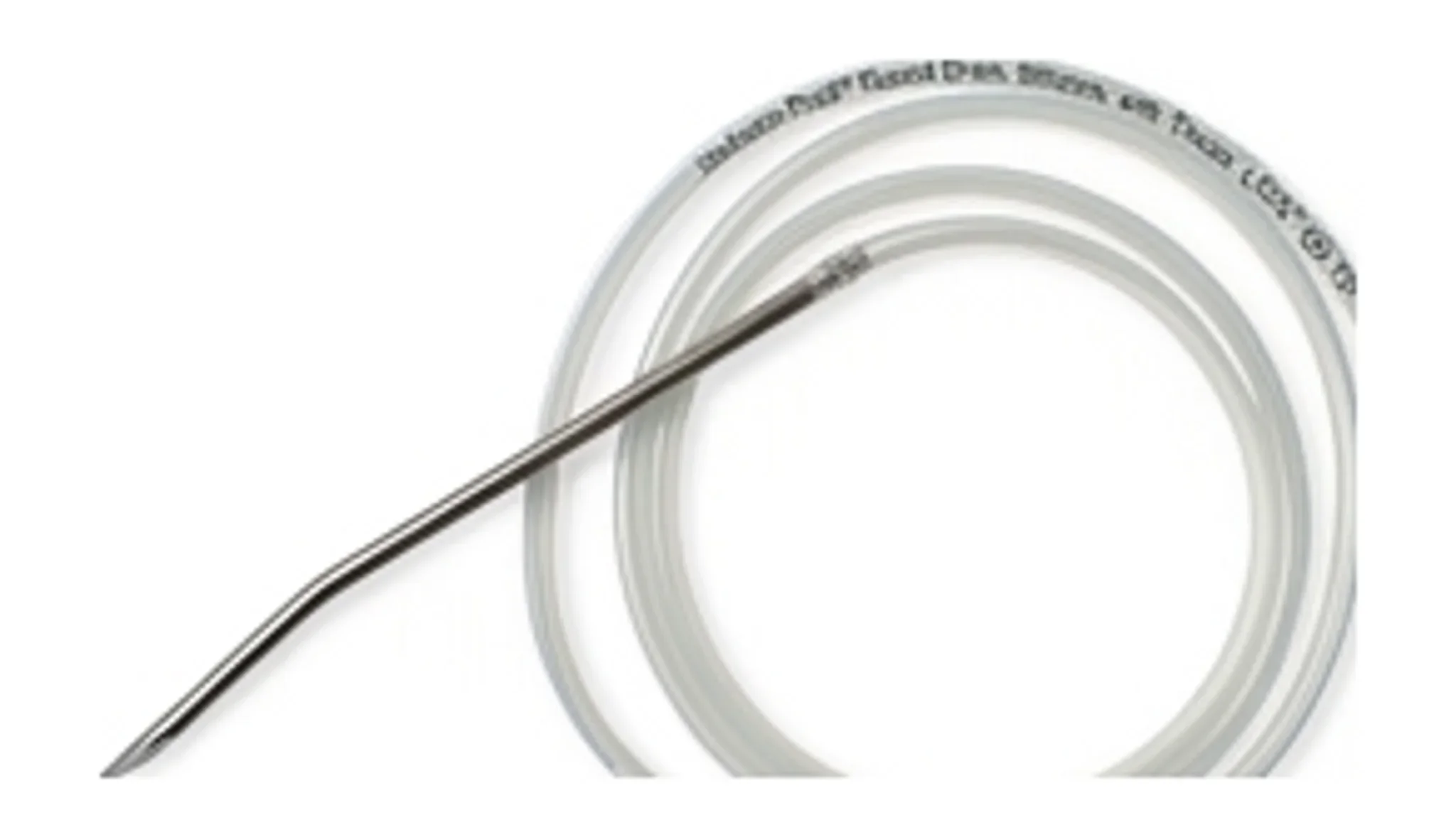 Jackson-Pratt® Round Drain, Silicone, with Trocar, L3/32" OD 7Fr