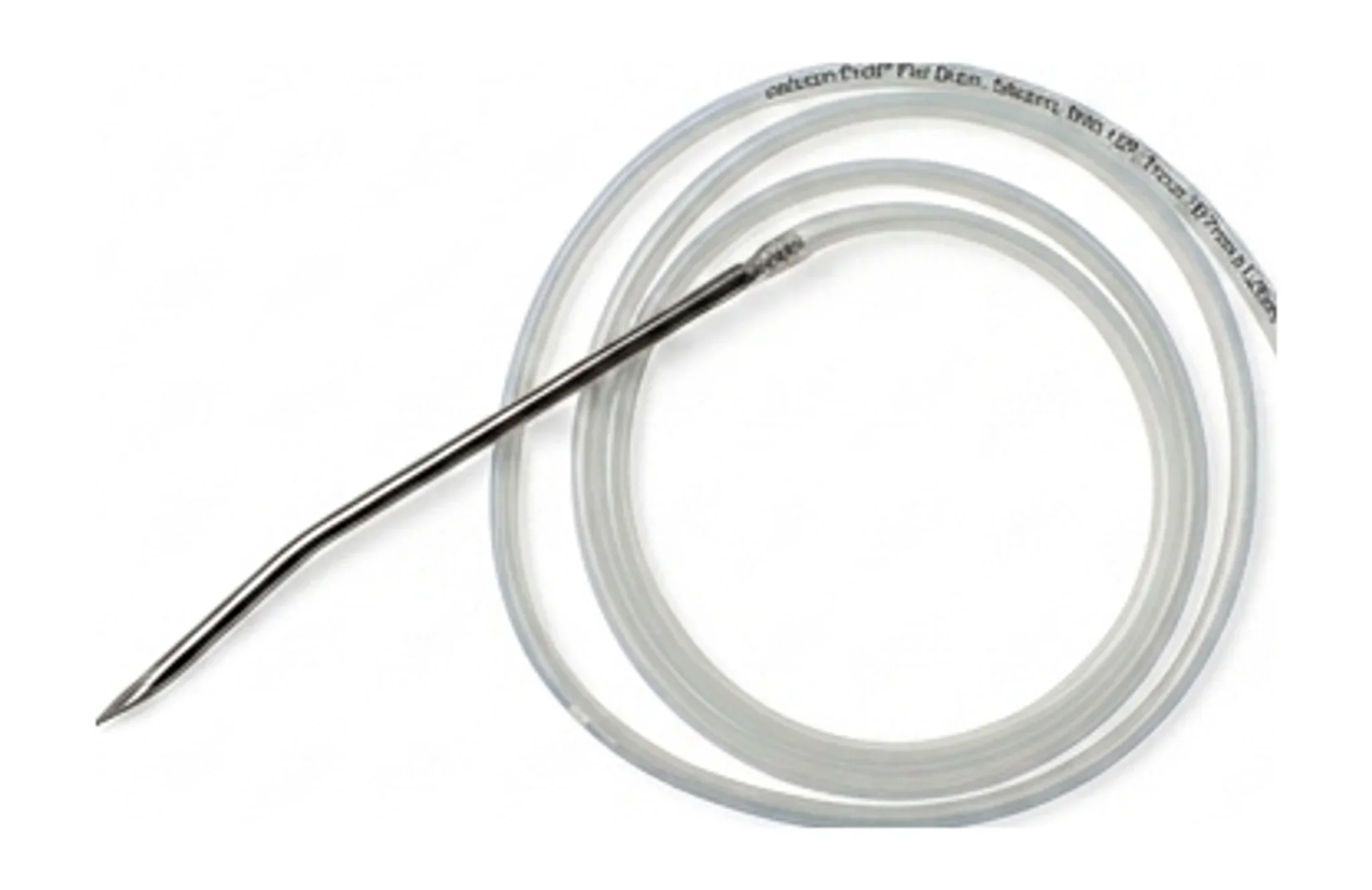Jackson-Pratt® Flat Drain, Silicone, With 15Fr Trocar, W7mm x L20cm