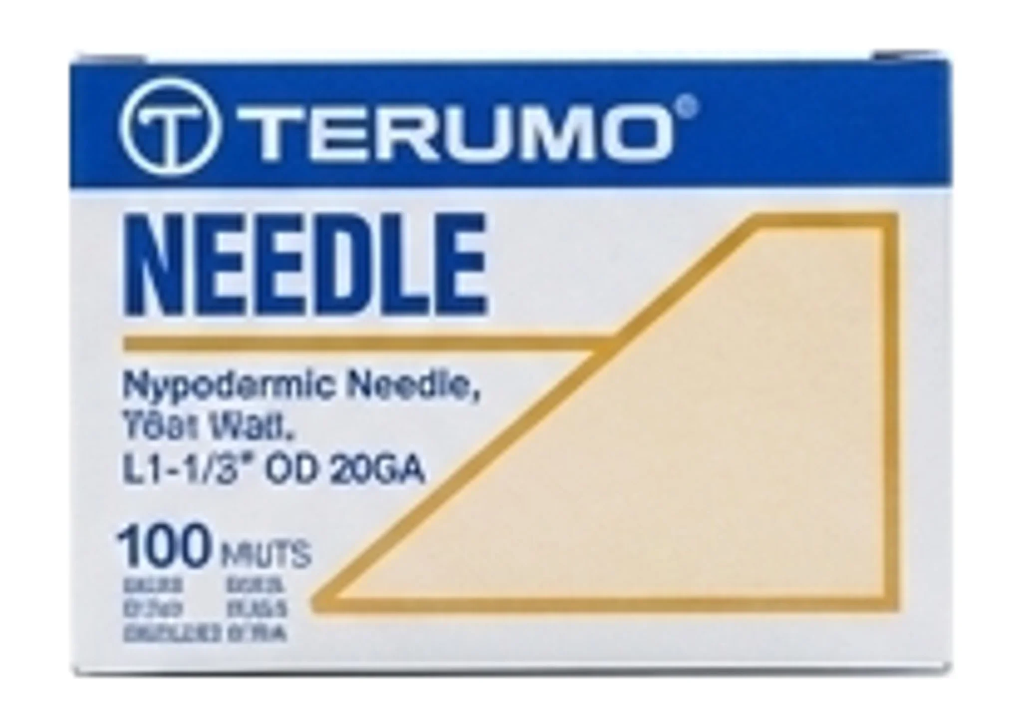 Hypodermic Needle, Thin Wall, L1-1/2" OD 20GA