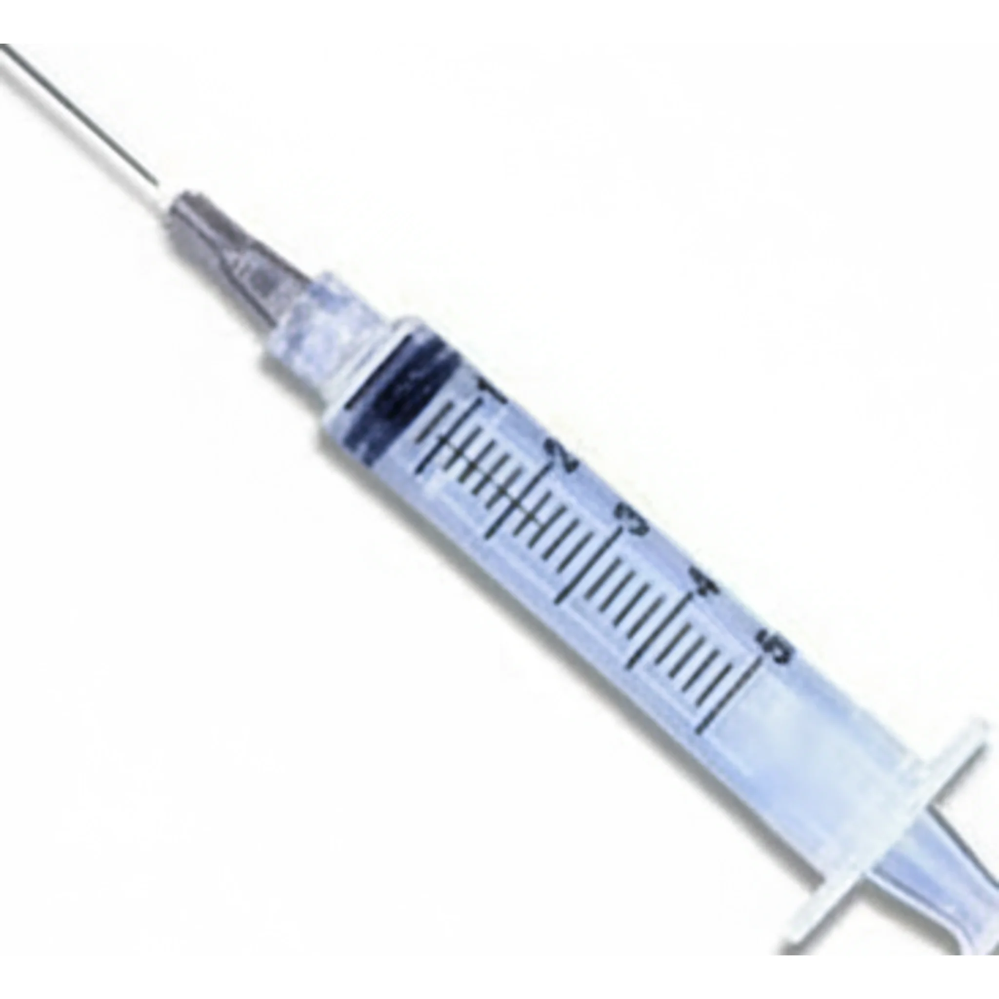 Hypodermic Syringe, with L1" ODSEC 22GA Ultra Thin Wall Needle, 0.2cc Graduation, 5cc
