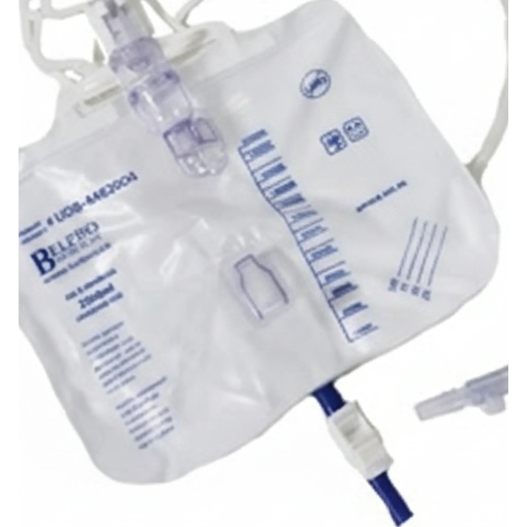 Urine Drainage Bag with Anti-Splash Clip, 4000mL