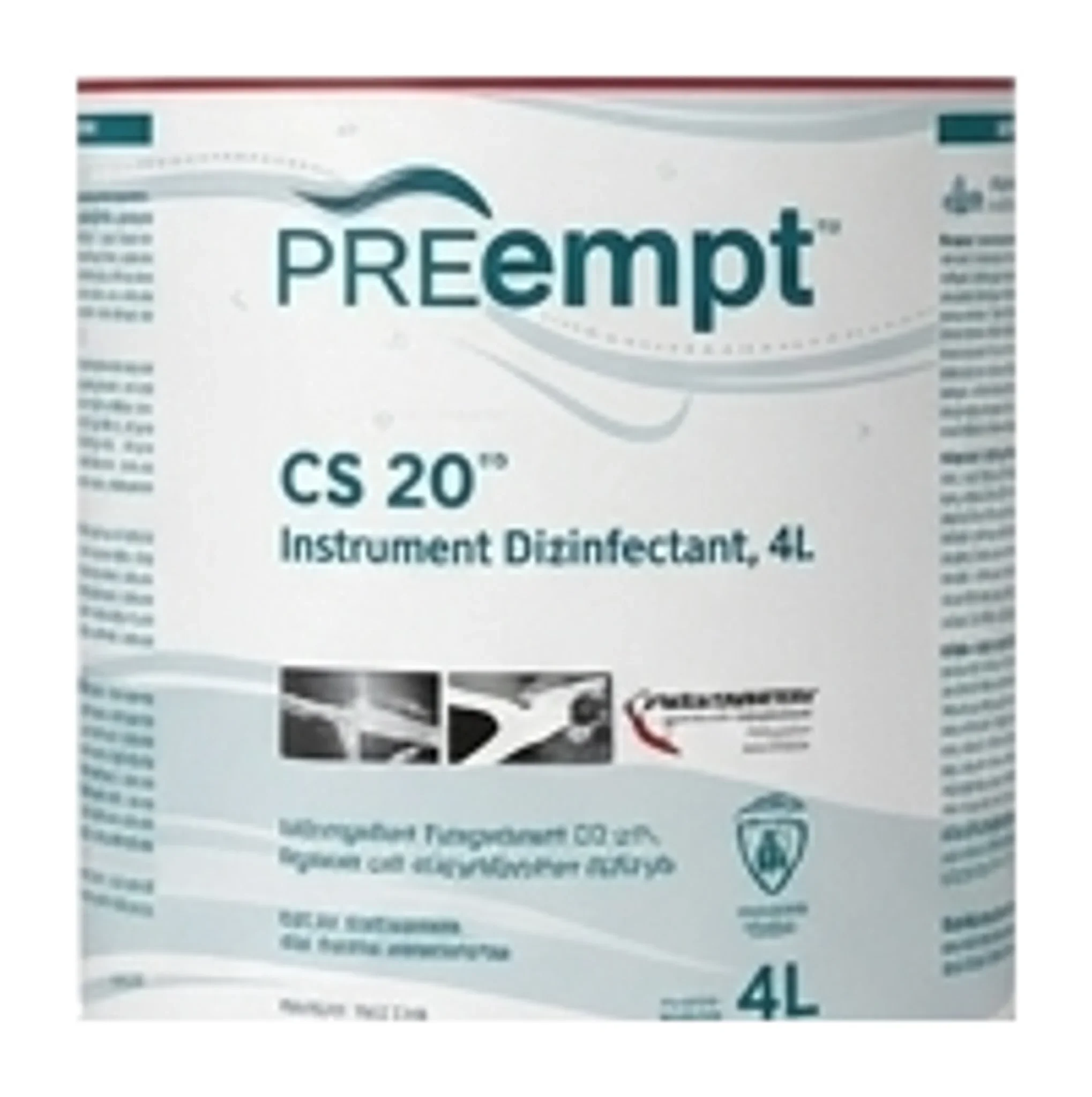 PREempt™ CS 20™ Instrument Disinfectant, 4L