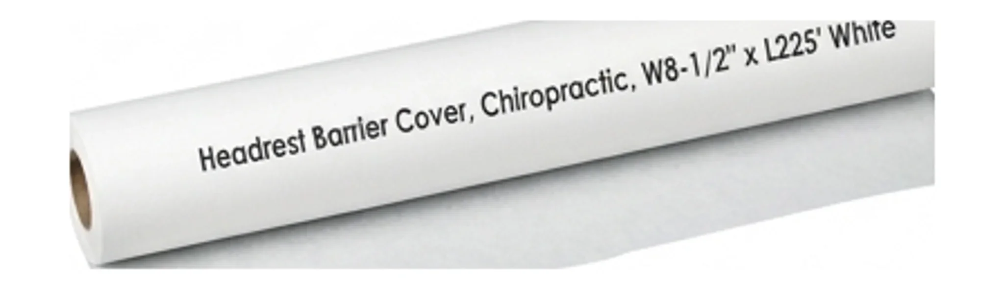 Headrest Barrier Cover, Chiropractic, W8-1/2" x L225' White
