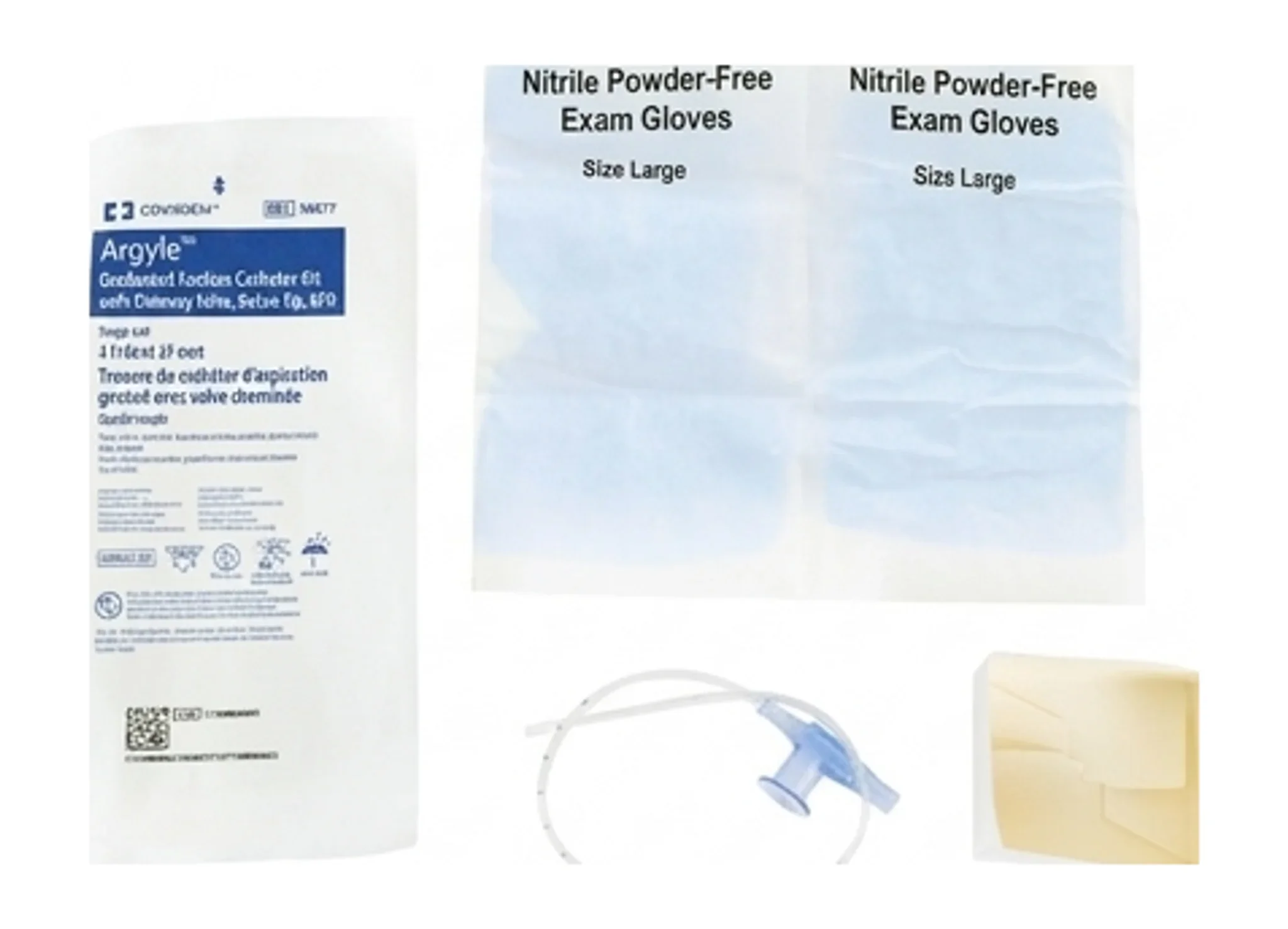 Argyle™ Graduated Suction Catheter Kit with Chimney Valve, DeLee Tip, 8FR