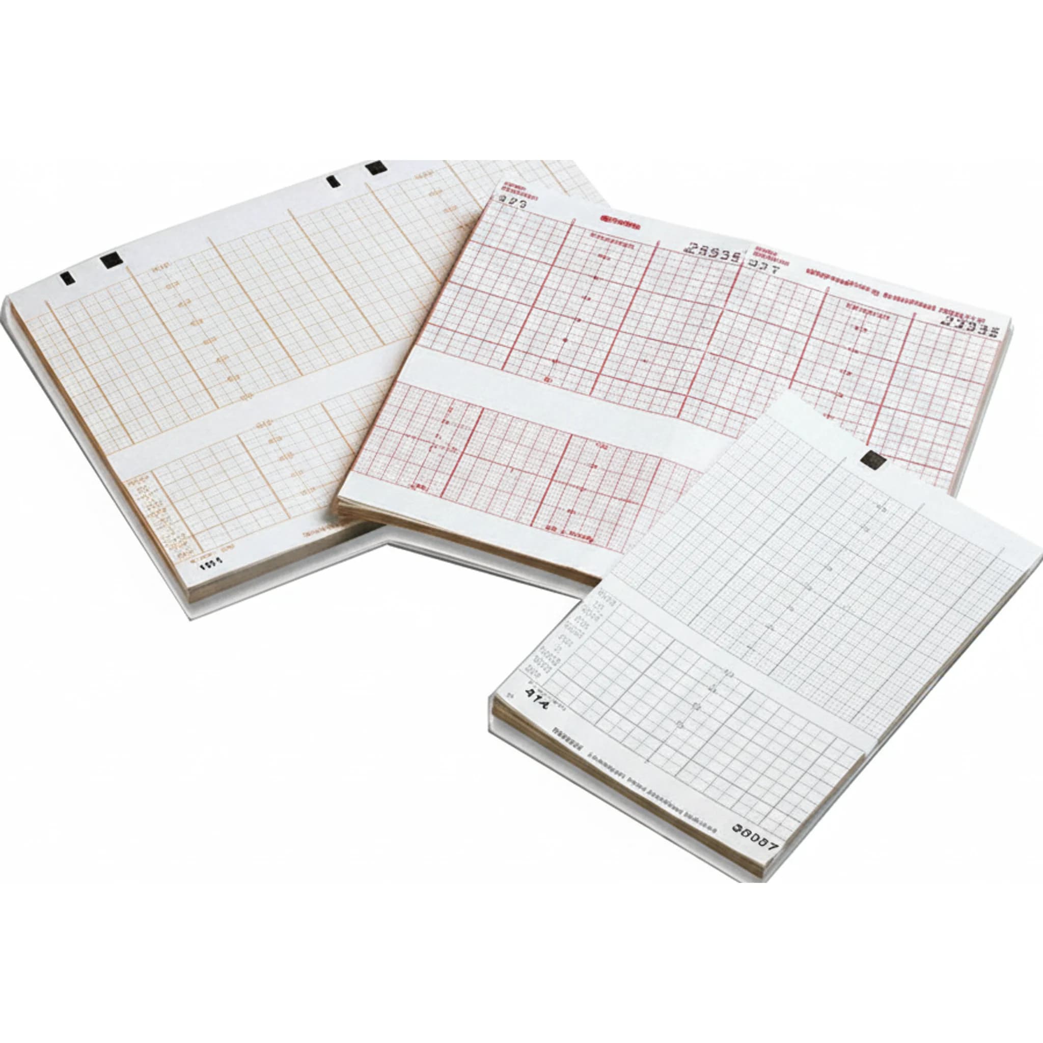 Fetal Monitoring Paper, Orange Grid